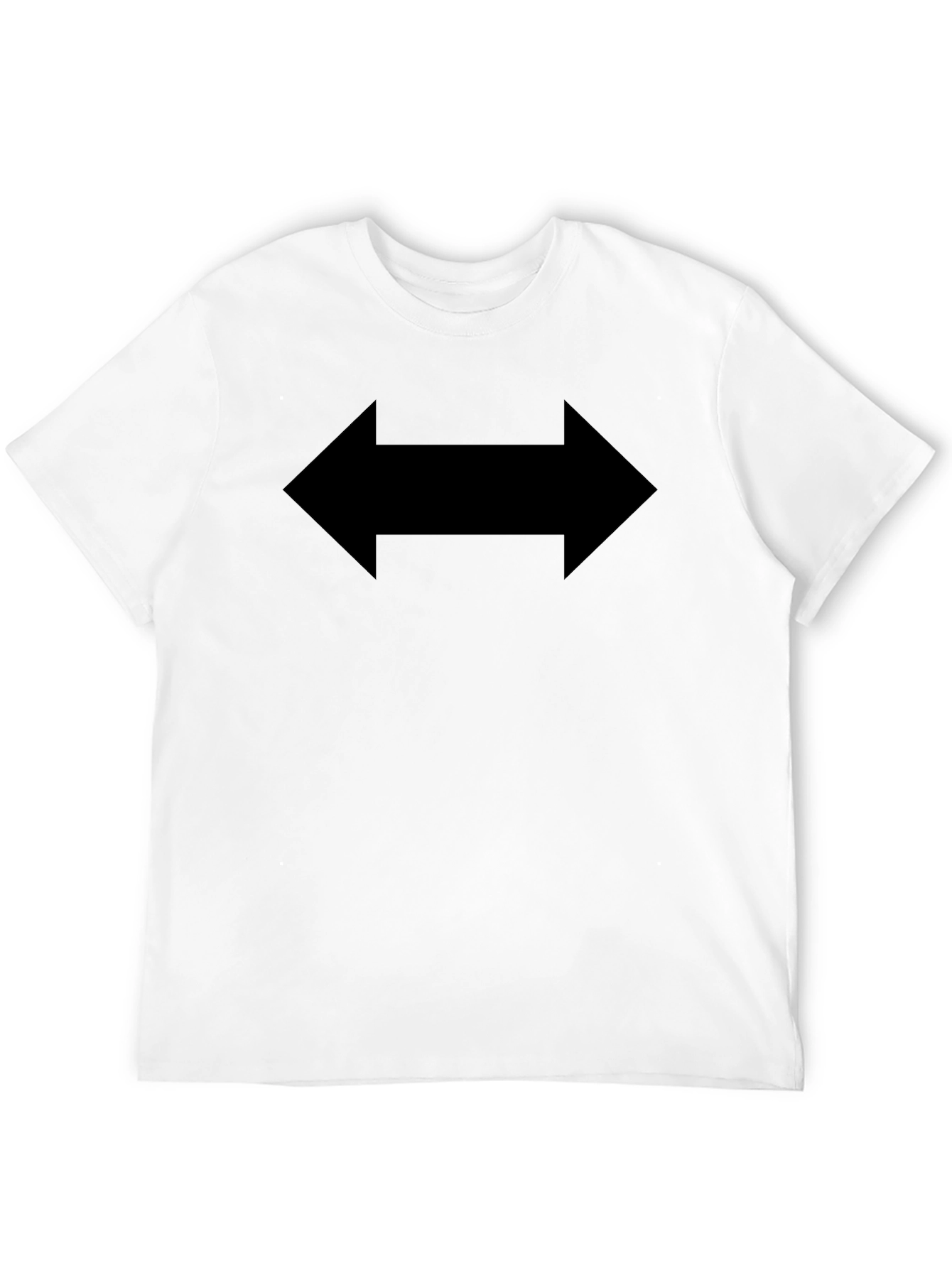 Double Arrow Graphic T-Shirt - Directional Design
