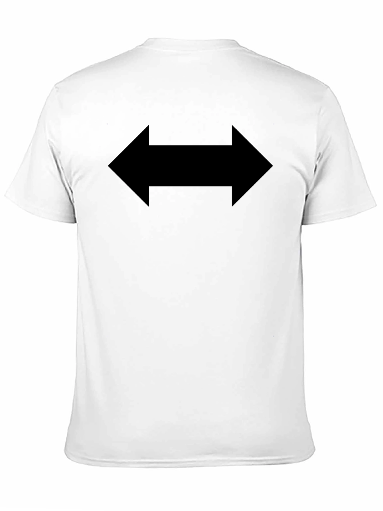 Double Arrow Graphic T-Shirt - Directional Design