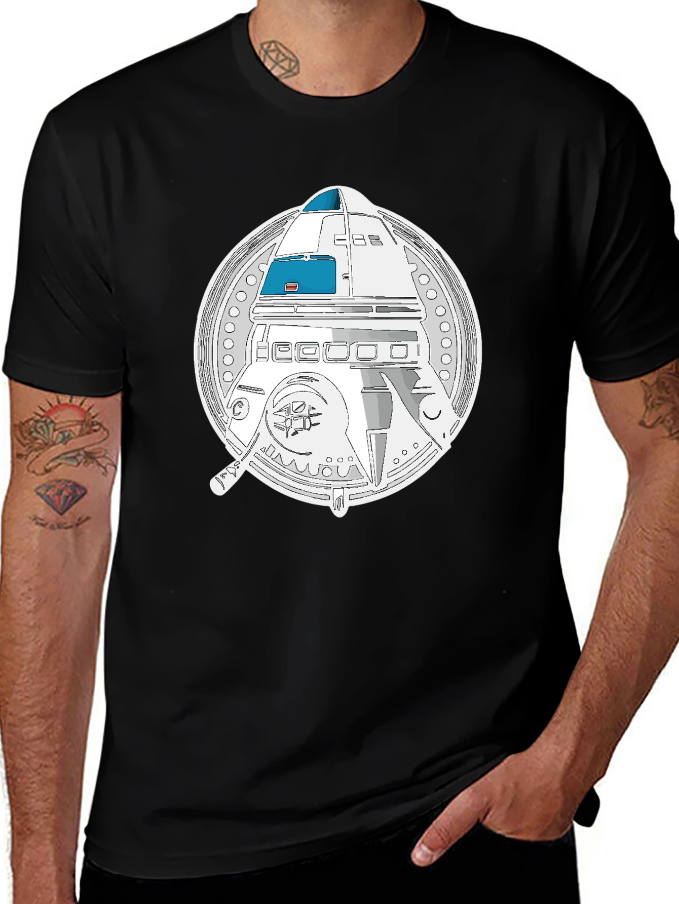 Retro Spaceship Tee