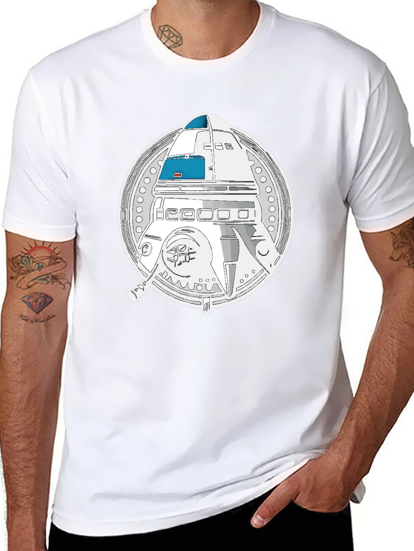 Retro Spaceship Tee