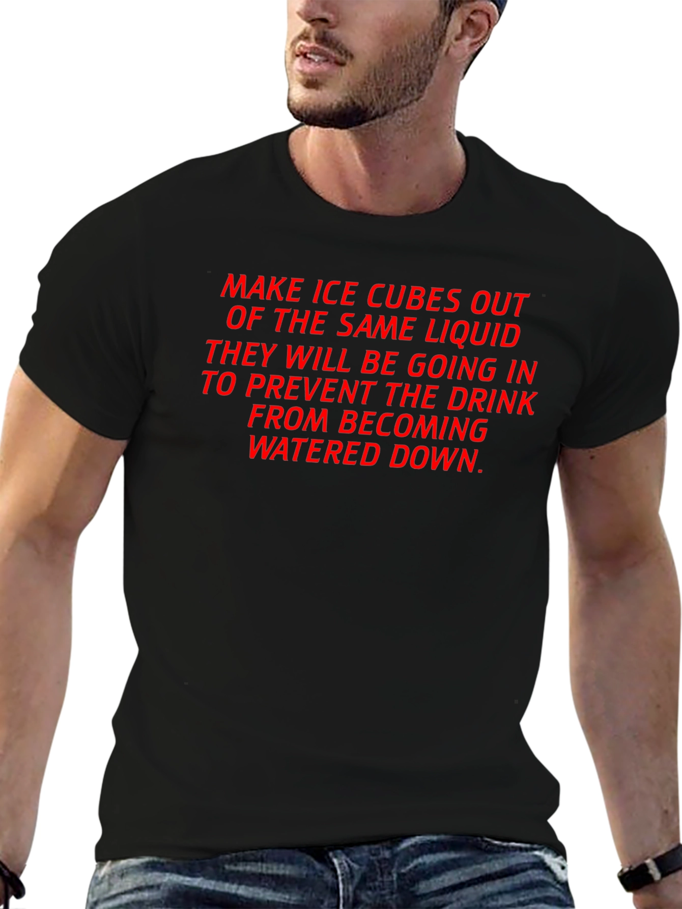 Ice Cube Tip Graphic T-Shirt