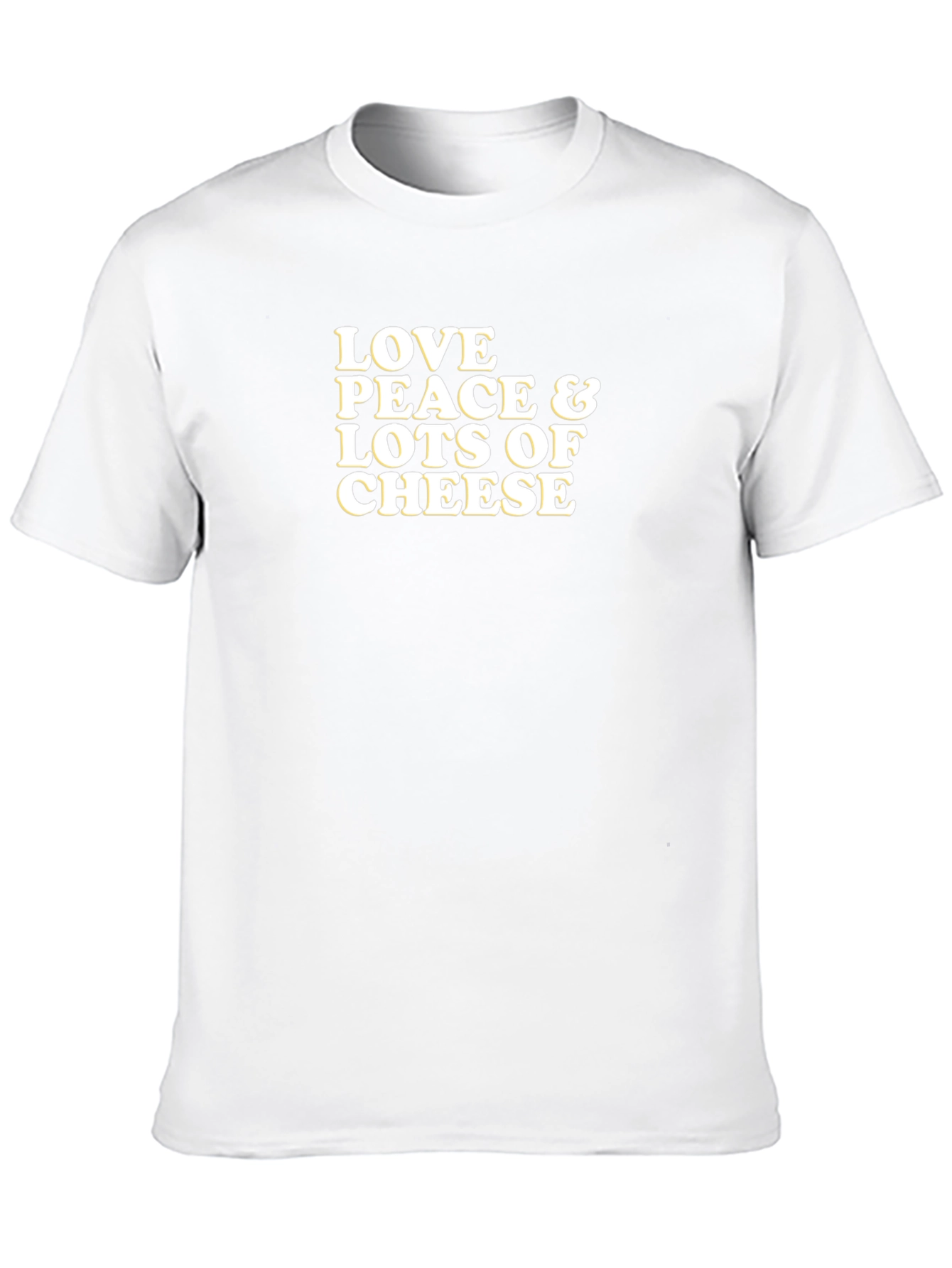 Love Peace & Cheese Graphic Tee