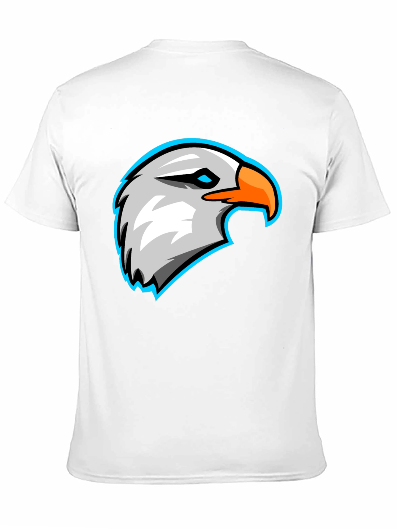 Eagle Graphic Black T-Shirt - Cool Bird Tee