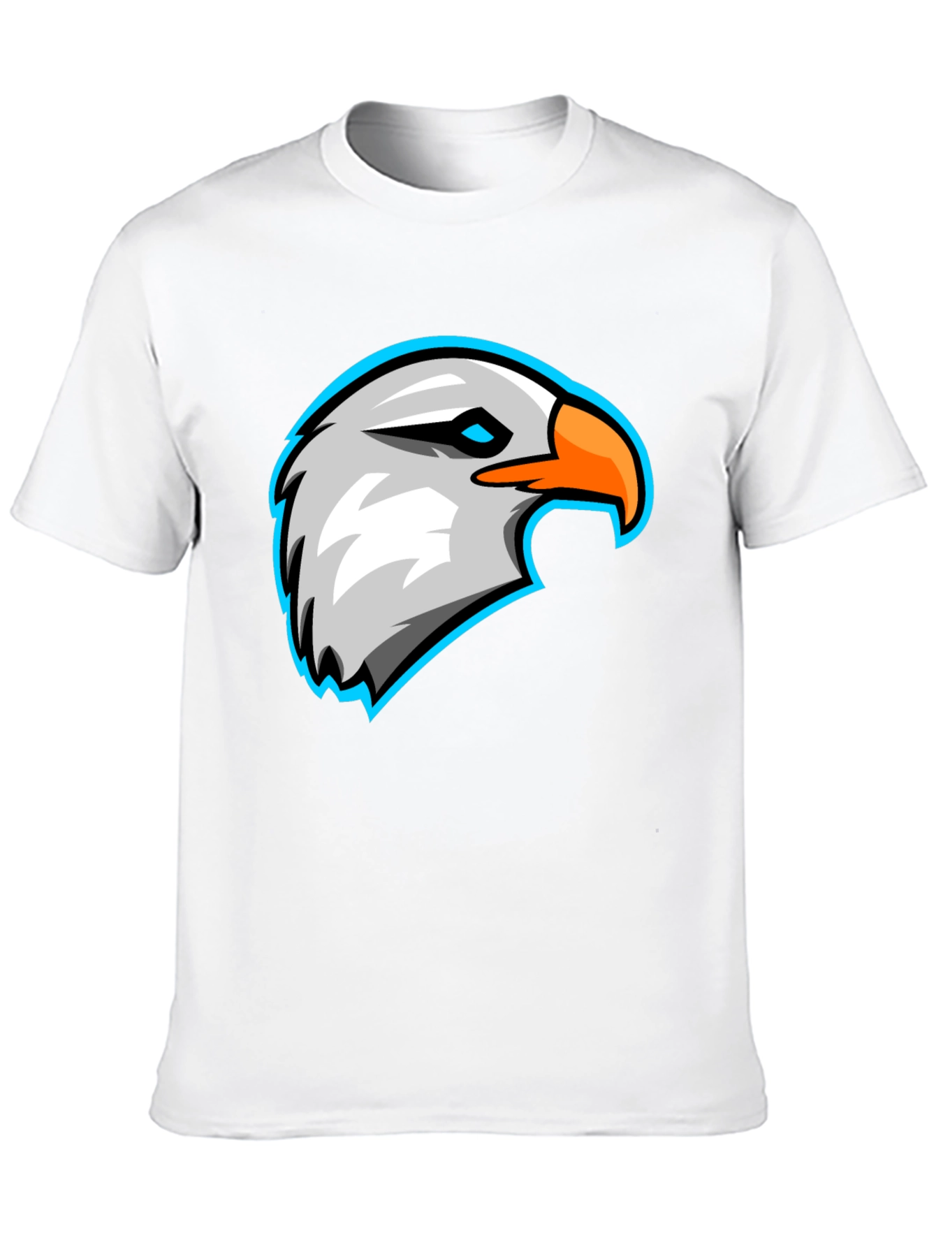 Eagle Graphic Black T-Shirt - Cool Bird Tee