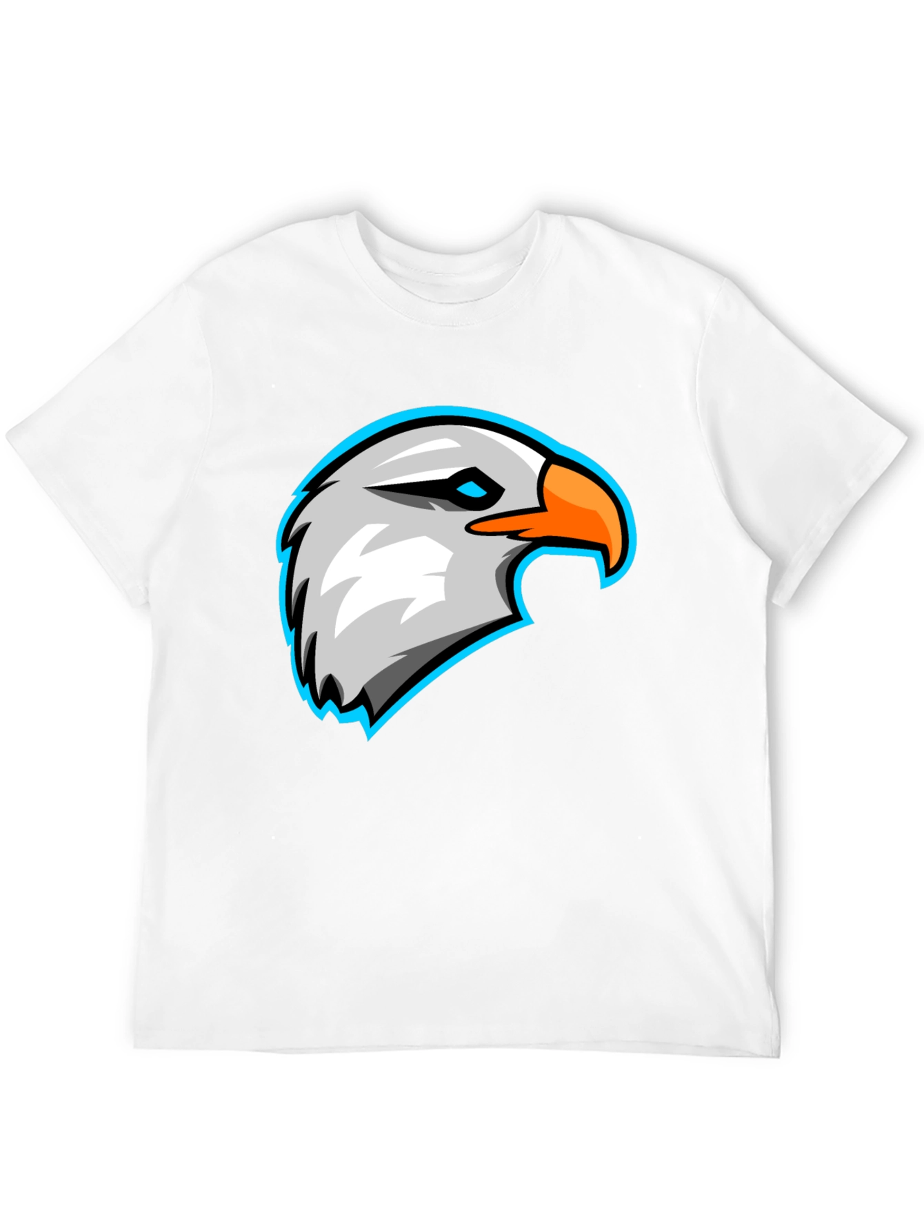 Eagle Graphic Black T-Shirt - Cool Bird Tee