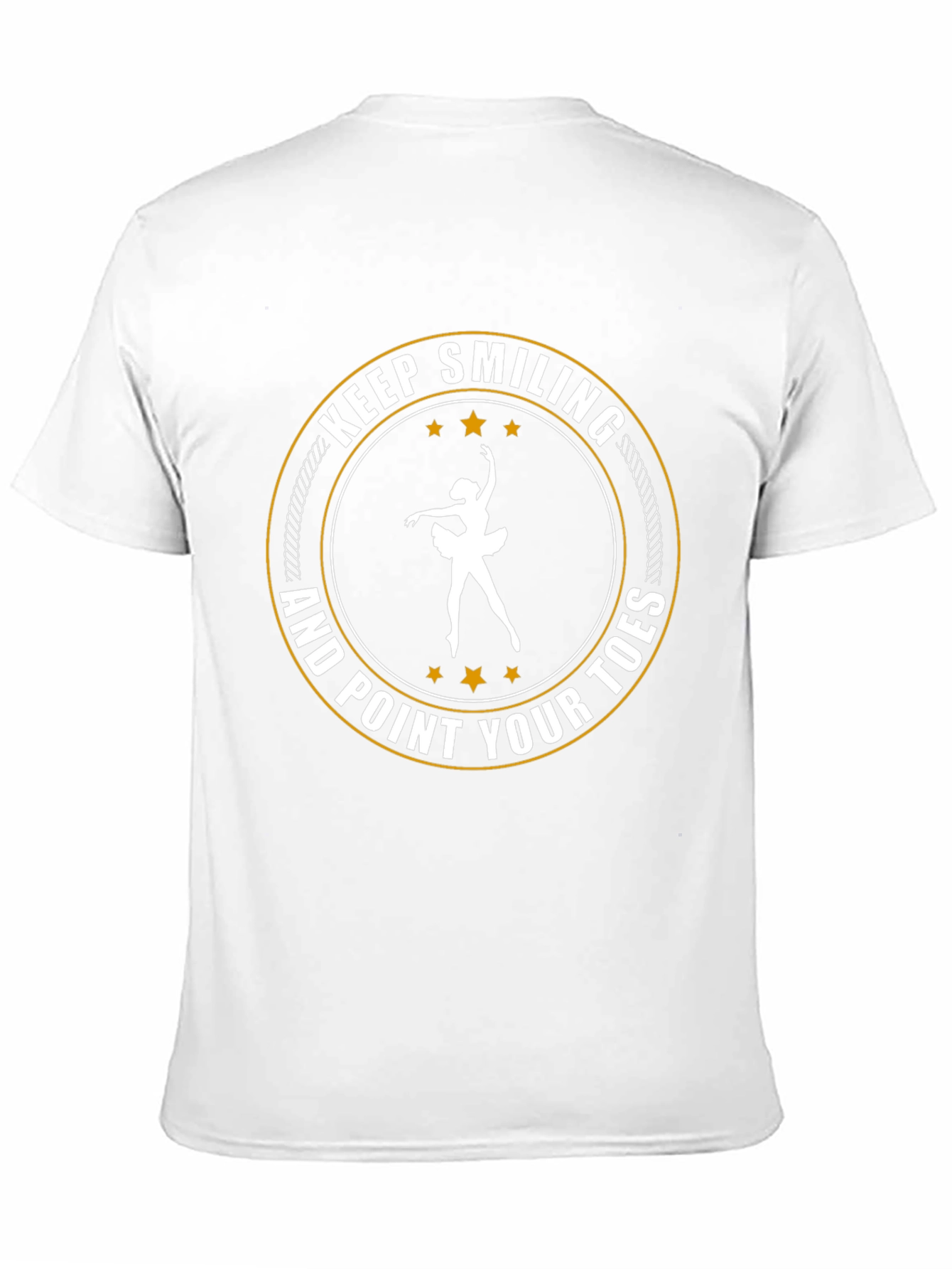 Keep Smiling Ballet T-Shirt - Dance Graphic Tee