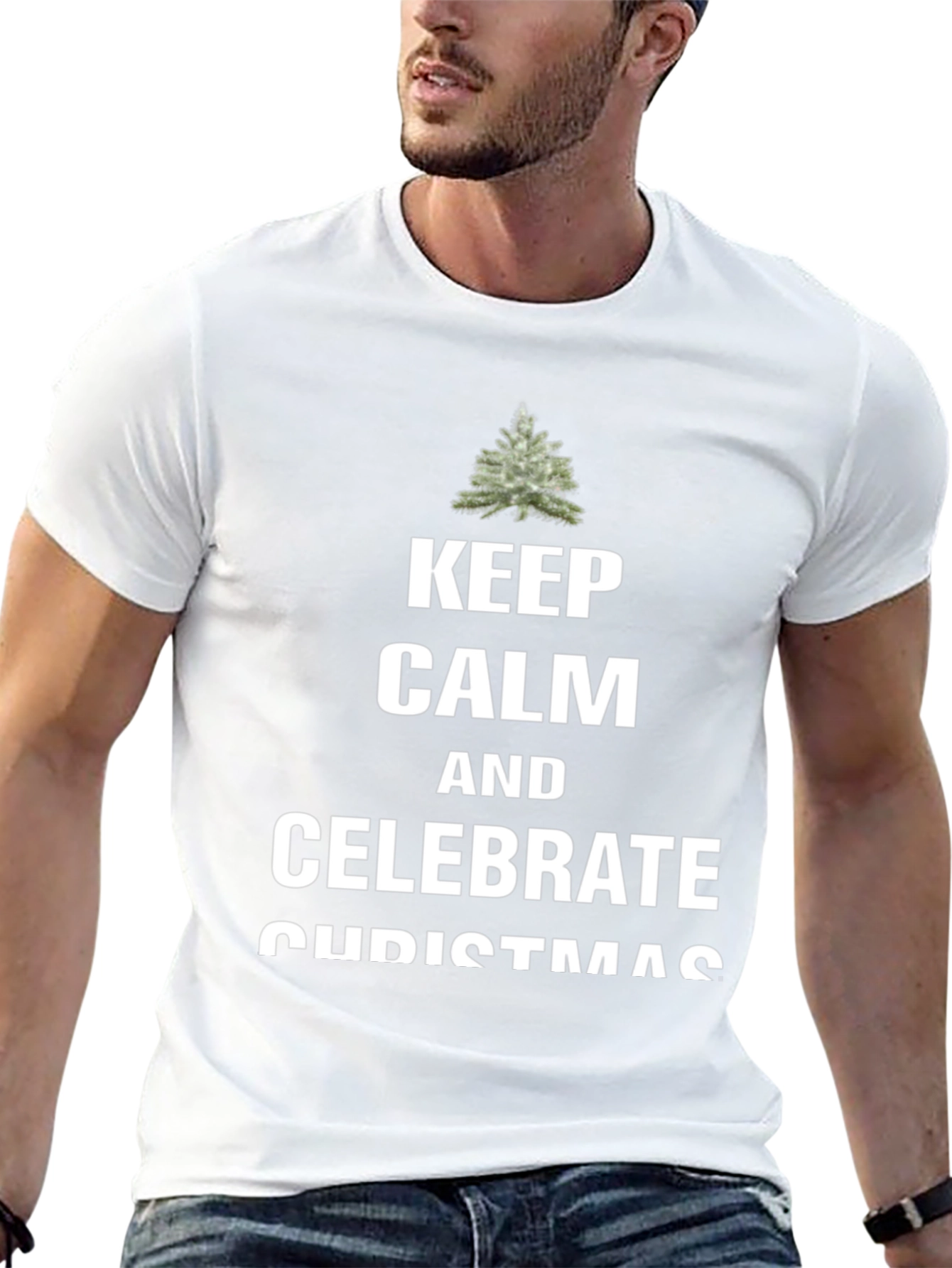 Keep Calm & Celebrate Christmas Tee