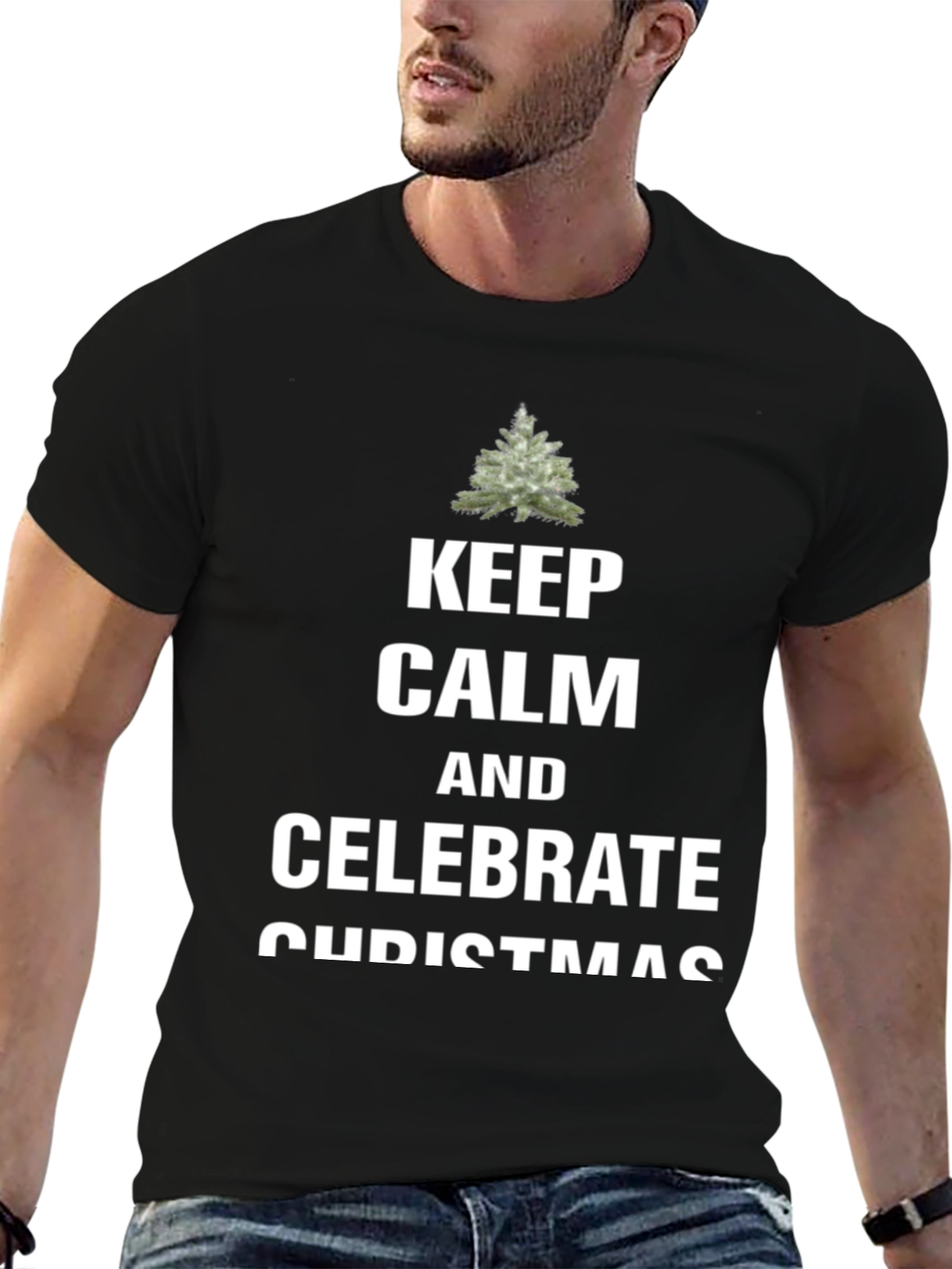 Keep Calm & Celebrate Christmas Tee