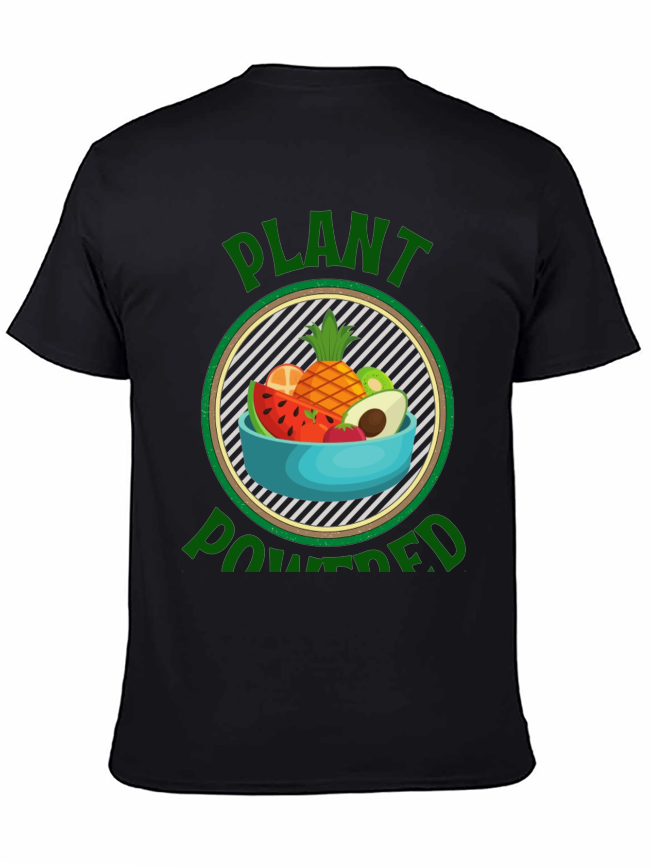 Plant Powered Vegan T-Shirt - Healthy Lifestyle Tee