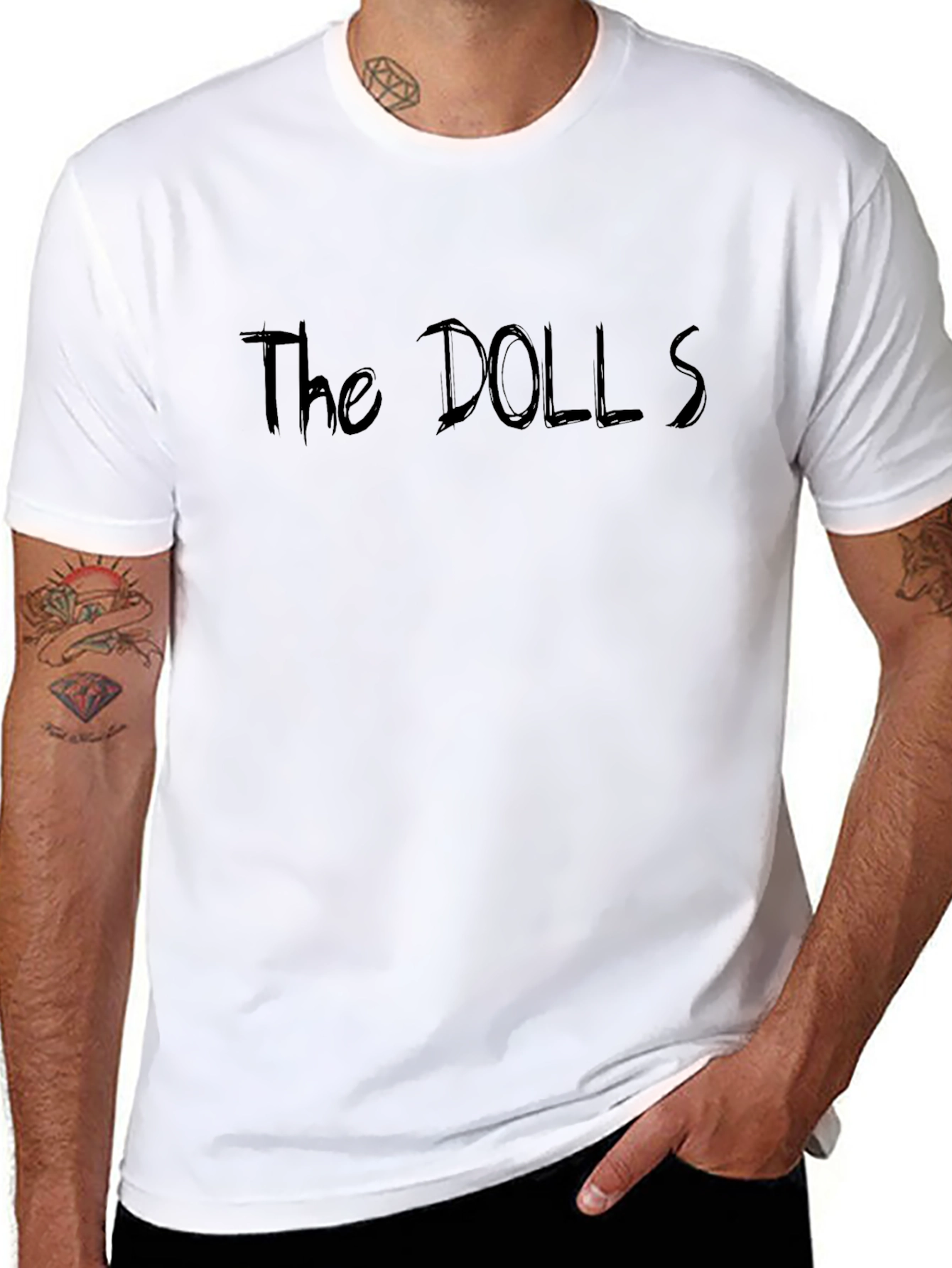 The DOLLS Graphic Black T-Shirt
