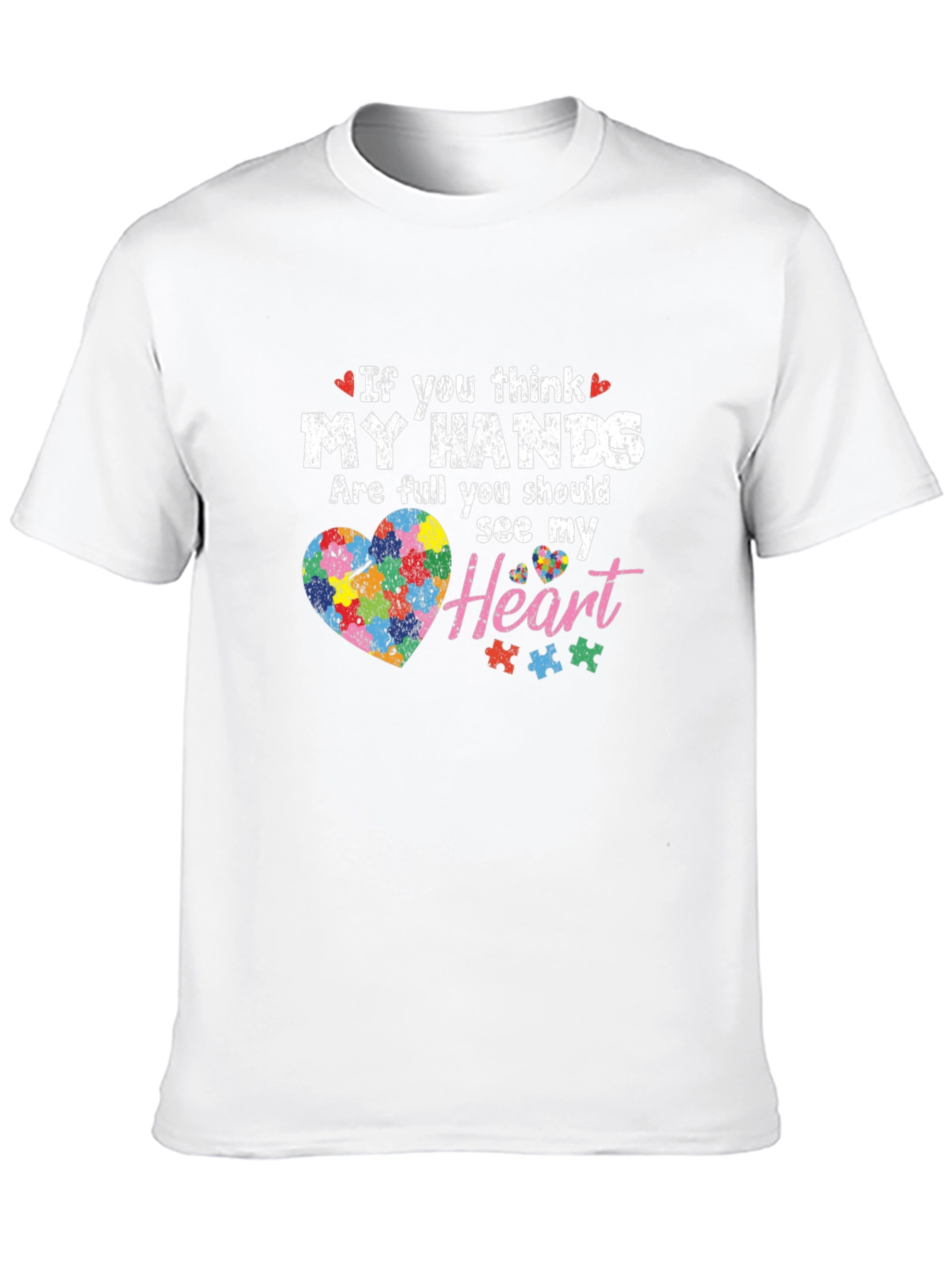Autism Awareness Heart T-Shirt