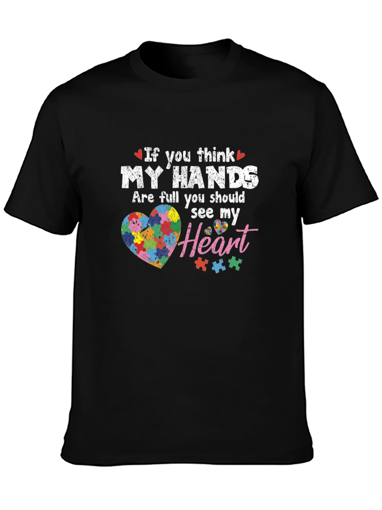 Autism Awareness Heart T-Shirt