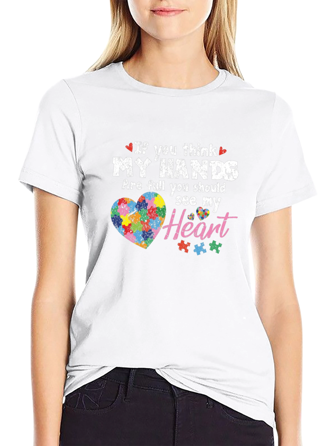 Autism Awareness Heart T-Shirt
