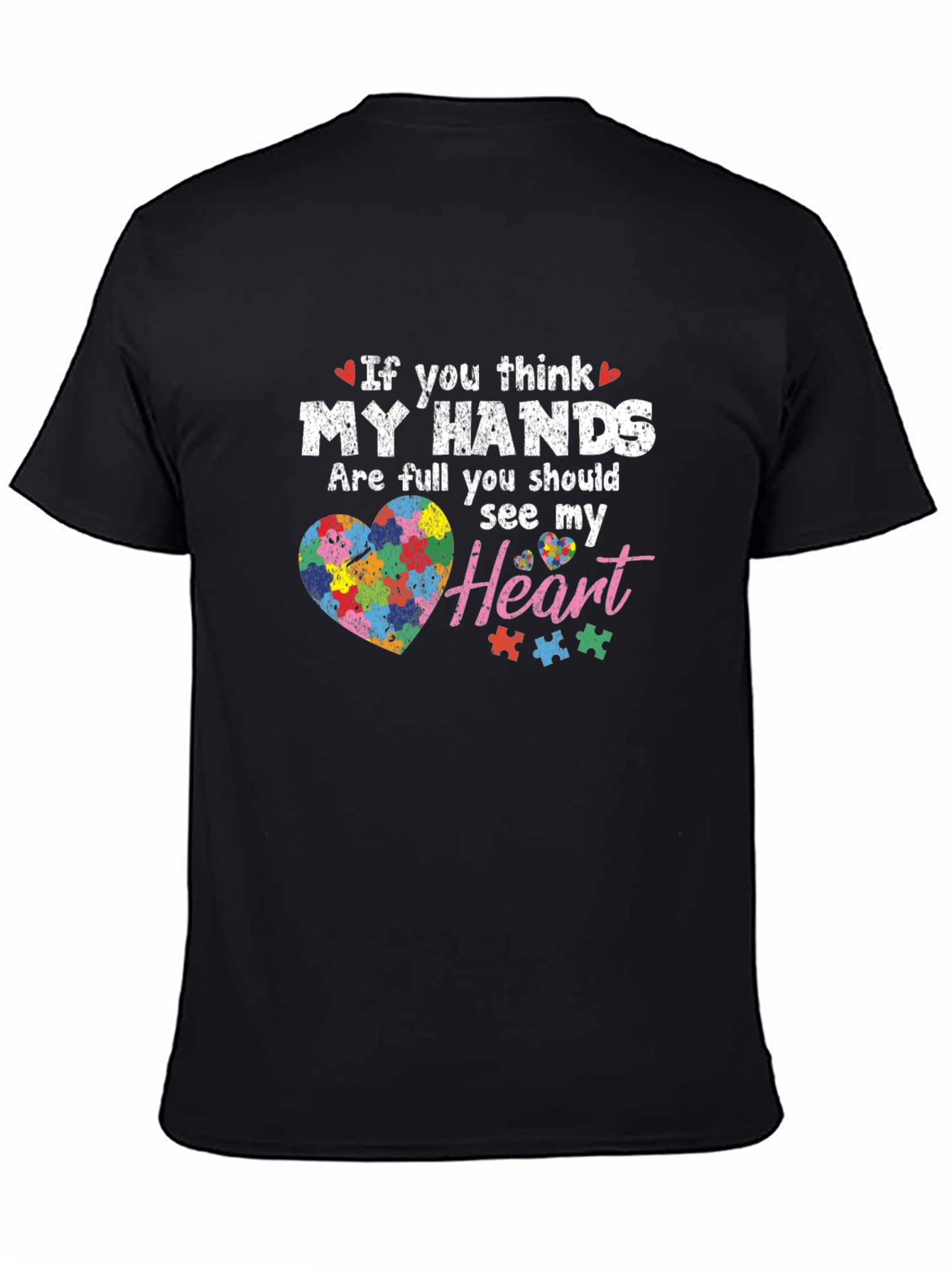 Autism Awareness Heart T-Shirt