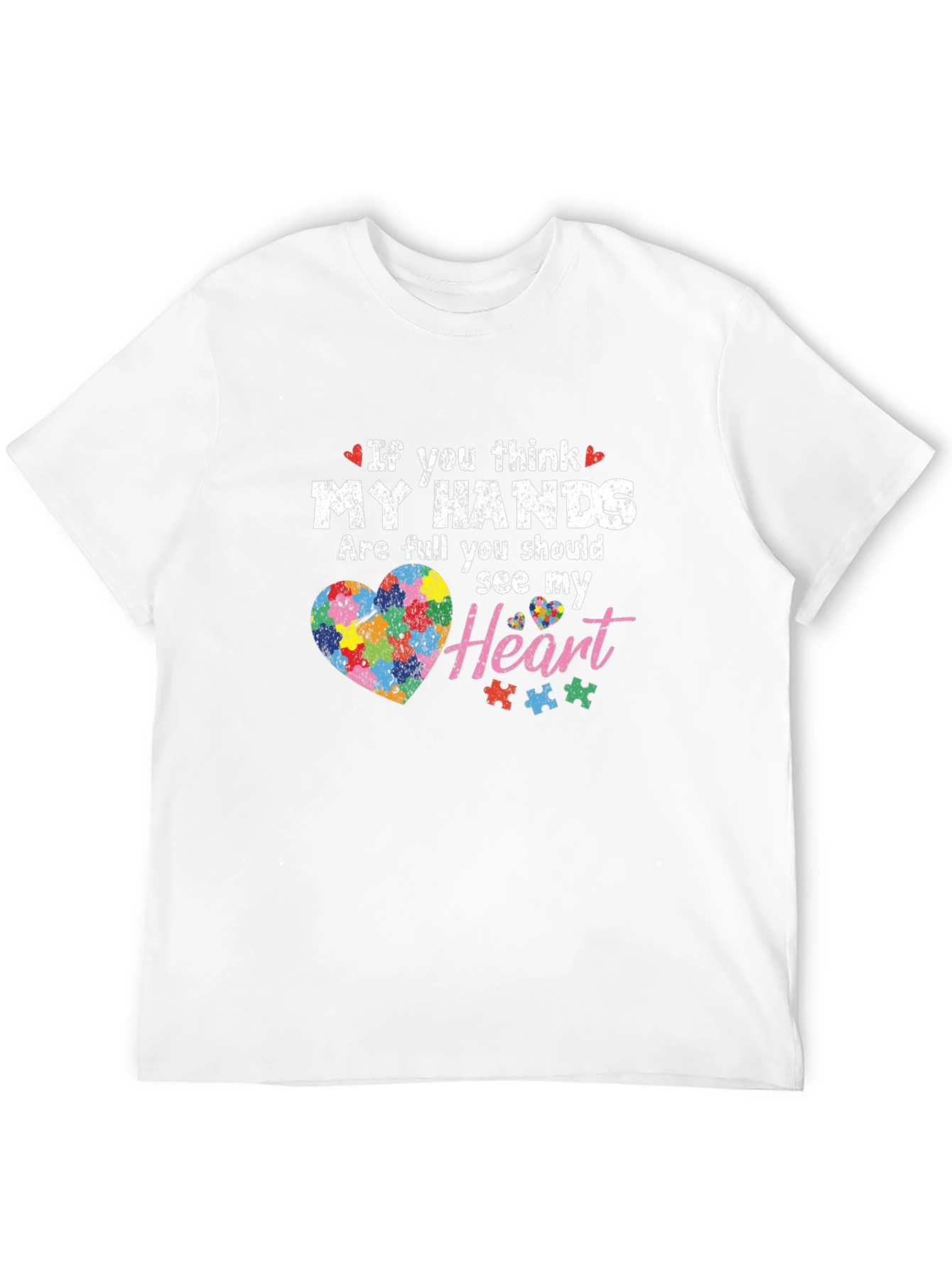 Autism Awareness Heart T-Shirt