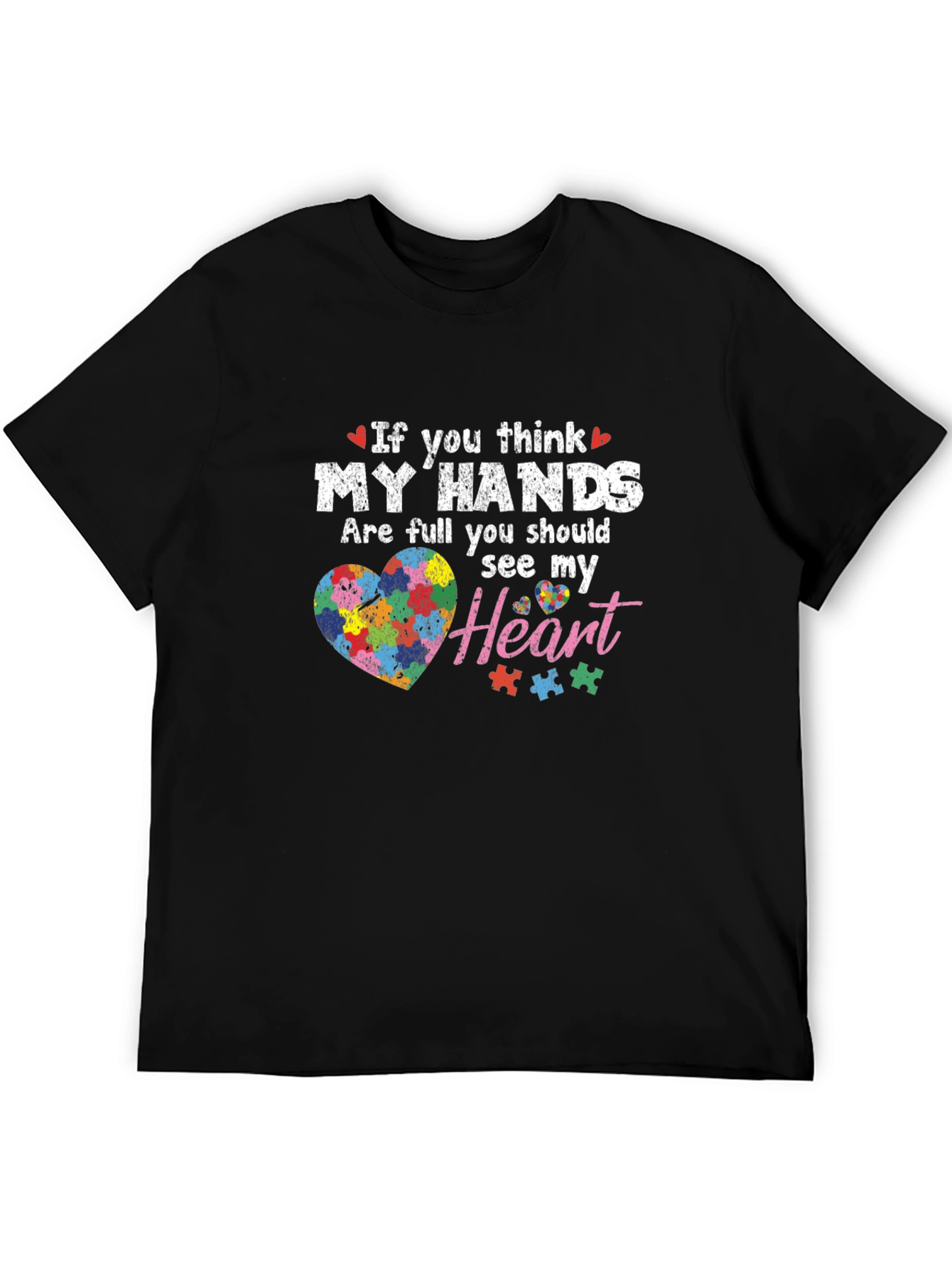Autism Awareness Heart T-Shirt