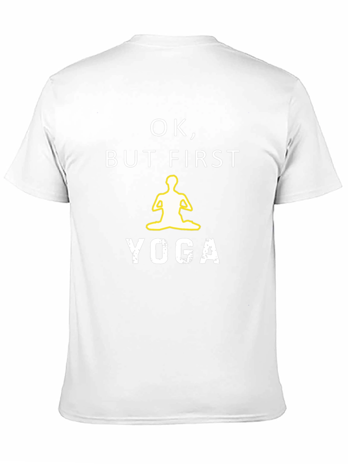 Ok But First Yoga T-Shirt - Relaxed Fit