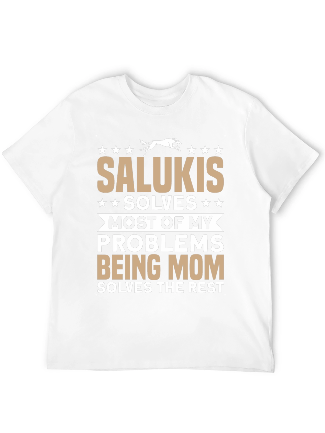 Saluki Mom T-Shirt | Dog Lover Apparel
