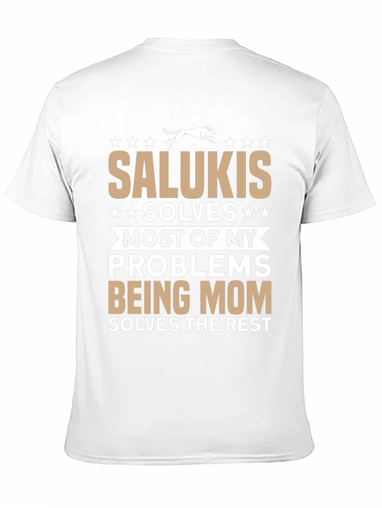 Saluki Mom T-Shirt | Dog Lover Apparel