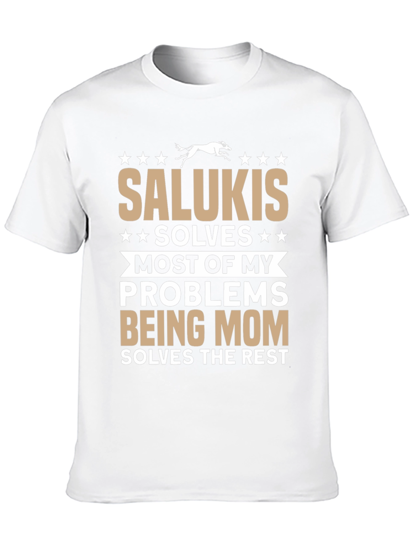 Saluki Mom T-Shirt | Dog Lover Apparel