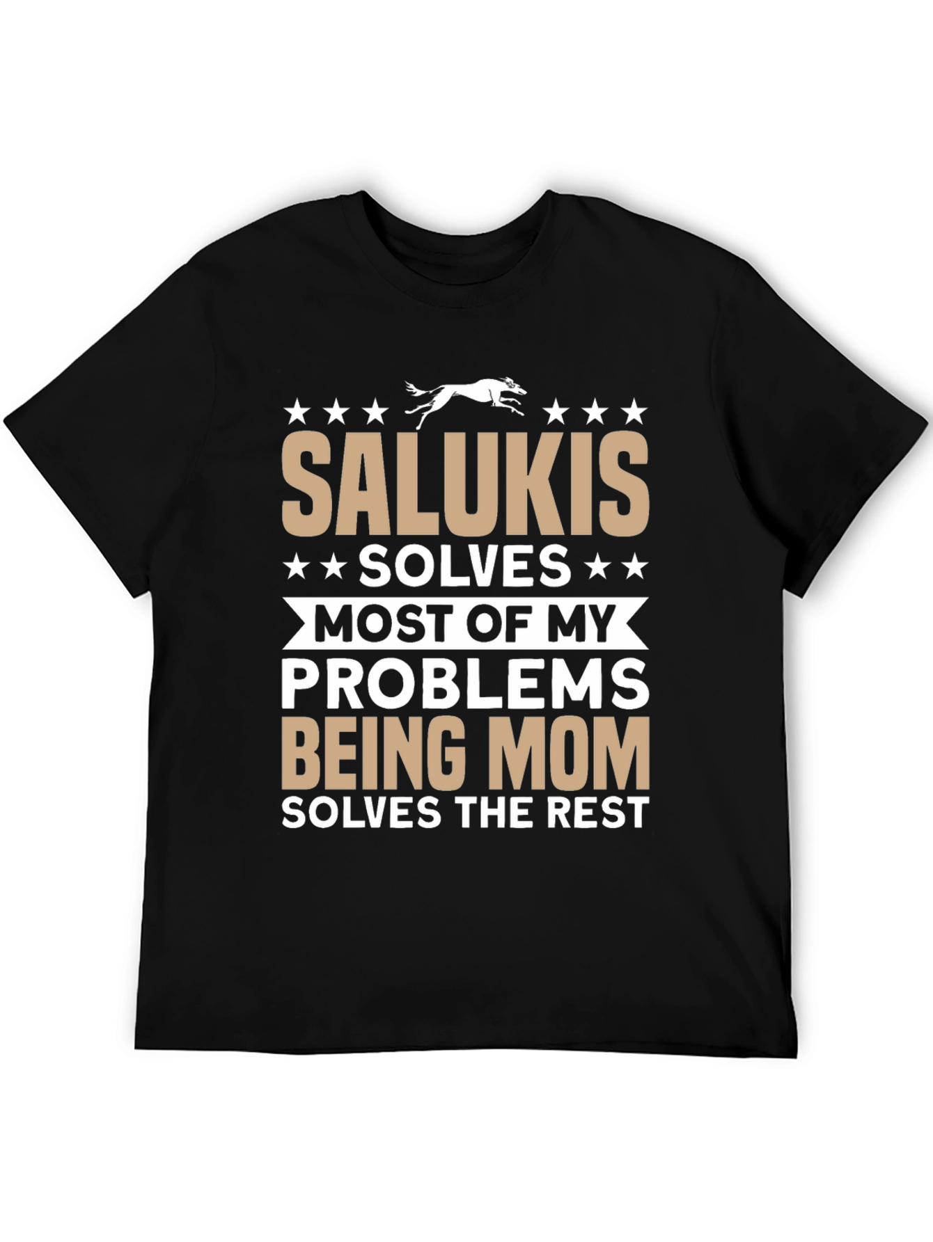 Saluki Mom T-Shirt | Dog Lover Apparel