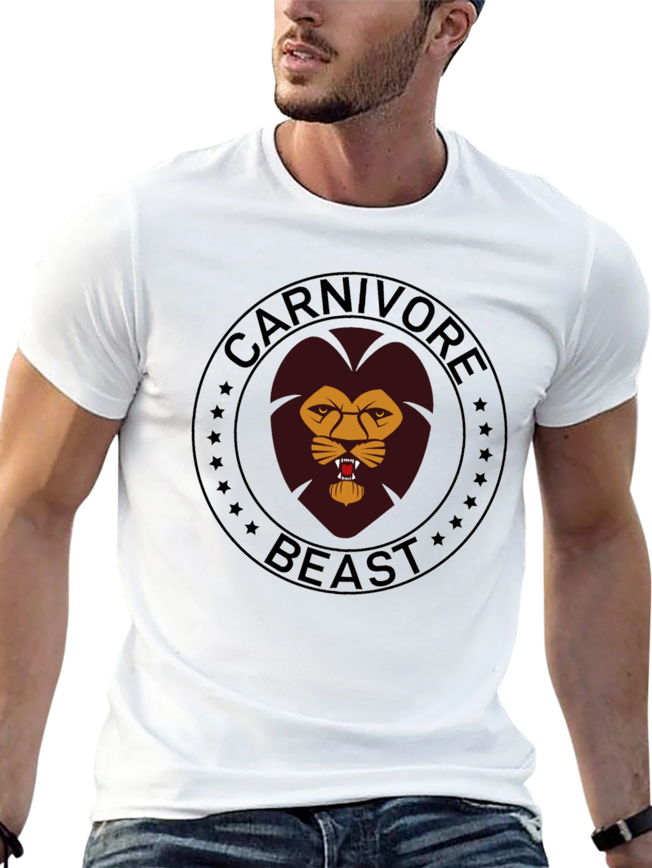 Carnivore Beast Graphic T-Shirt