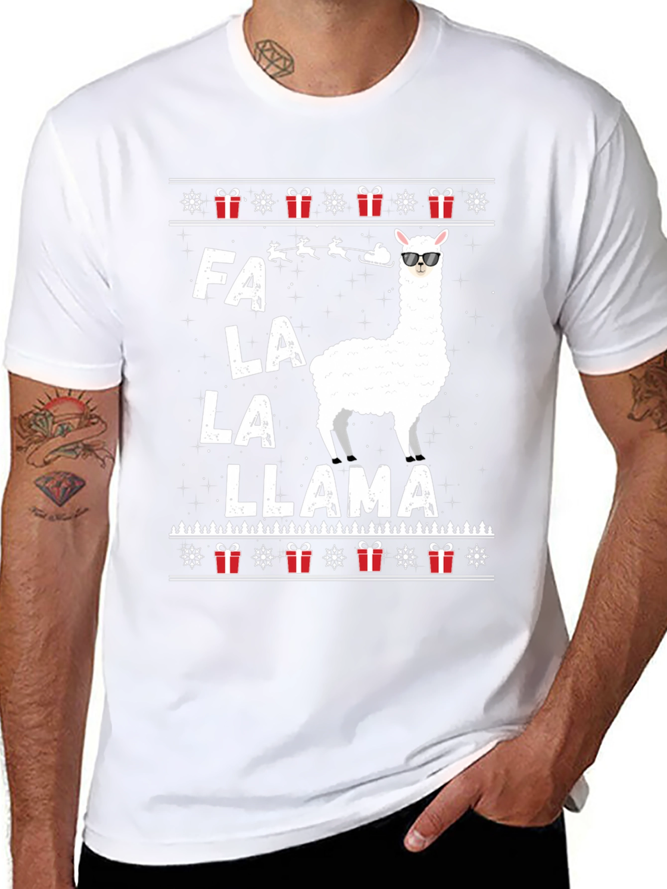 Fa La La Llama Graphic Tee
