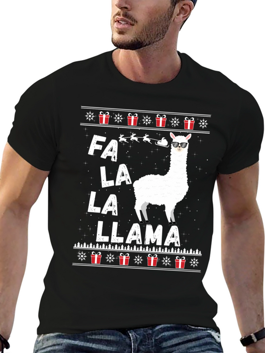 Fa La La Llama Graphic Tee