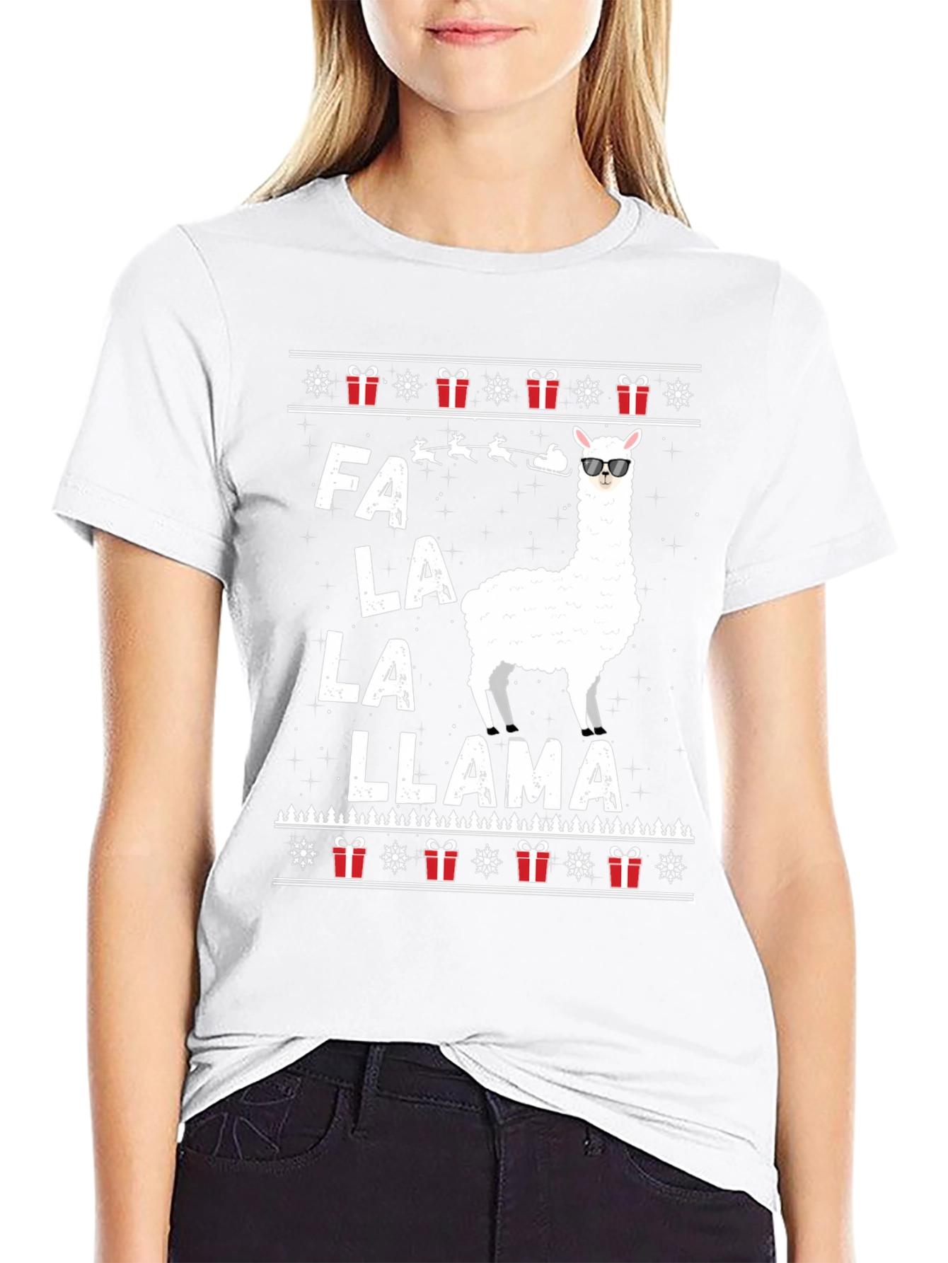 Fa La La Llama Graphic Tee