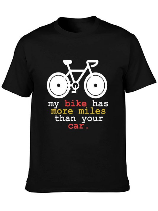 My Bike Has More Miles Than Your Car T-Shirt