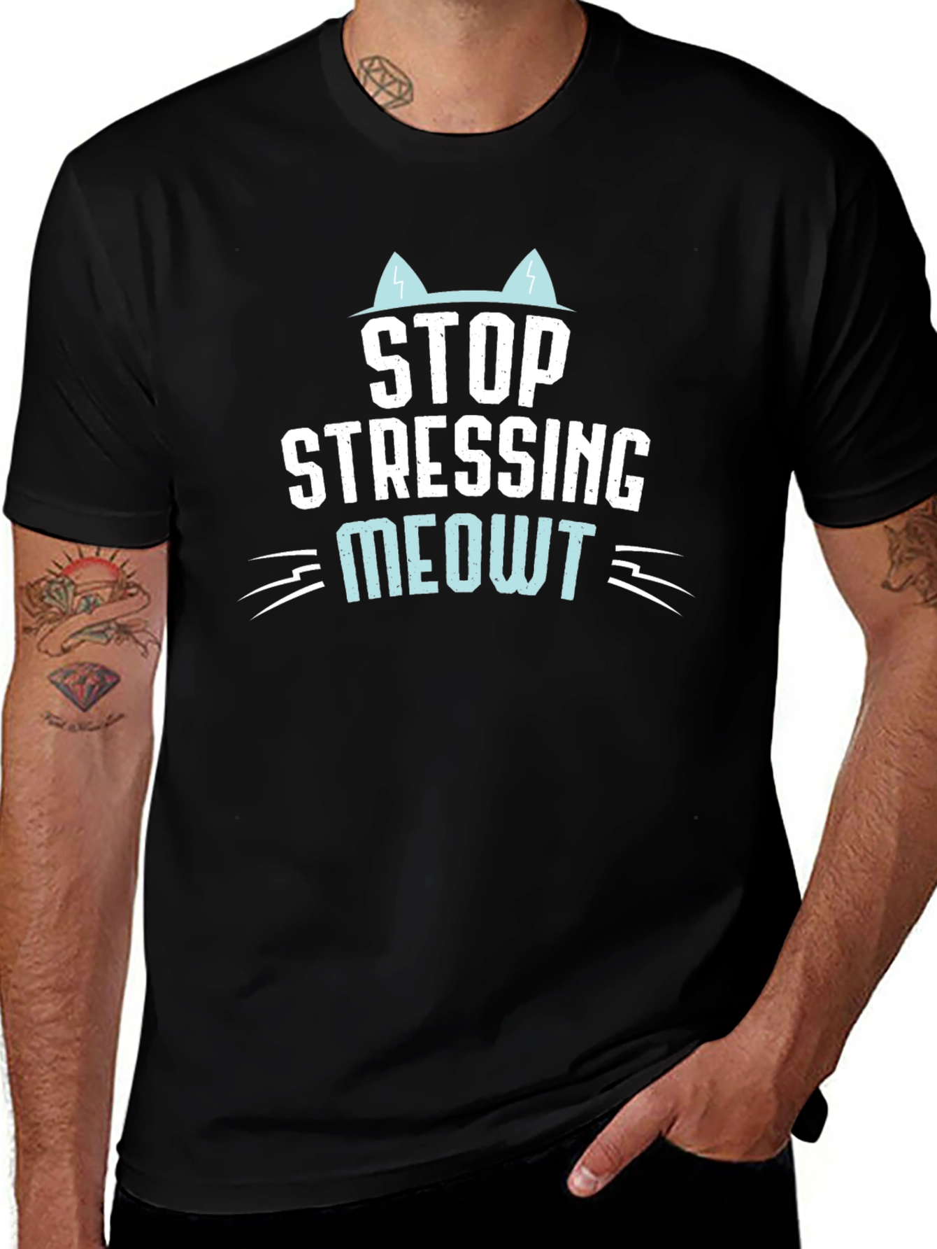 Stop Stressing Meowt Cat T-Shirt