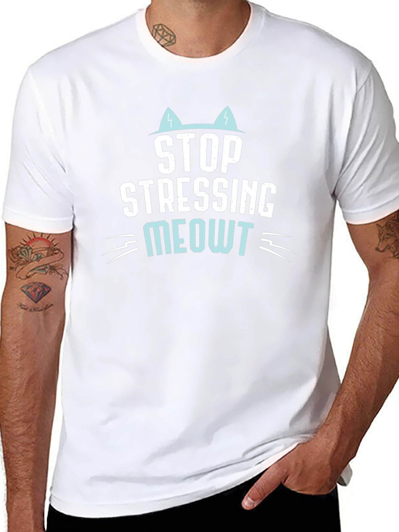 Stop Stressing Meowt Cat T-Shirt