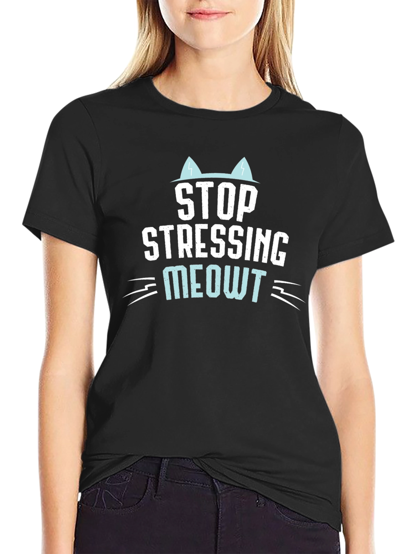 Stop Stressing Meowt Cat T-Shirt