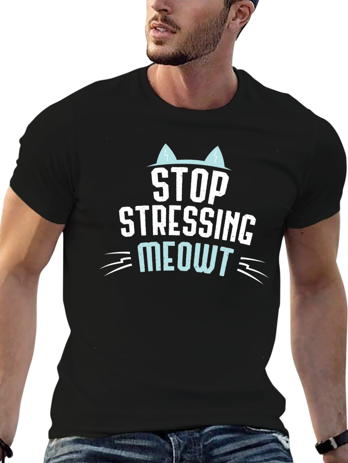 Stop Stressing Meowt Cat T-Shirt