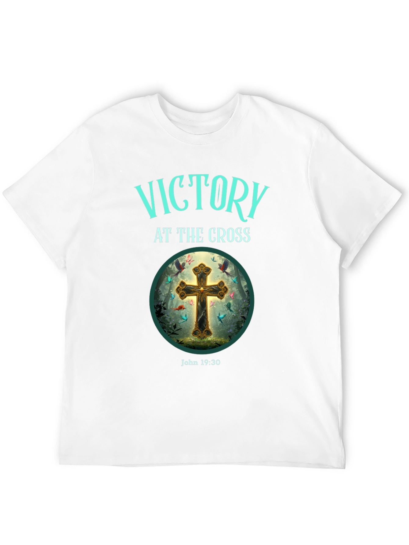 Victory at the Cross Graphic Tee