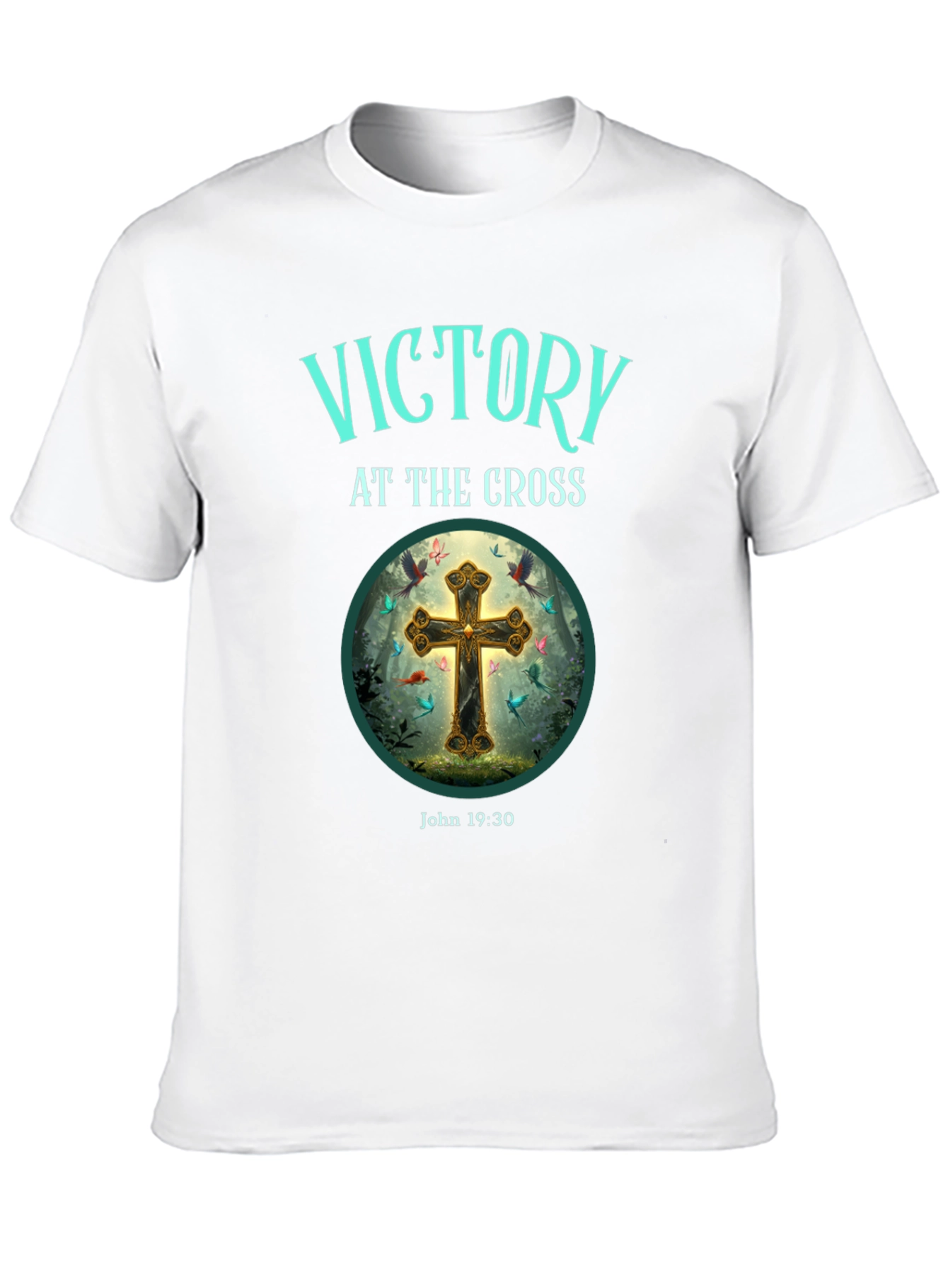 Victory at the Cross Graphic Tee