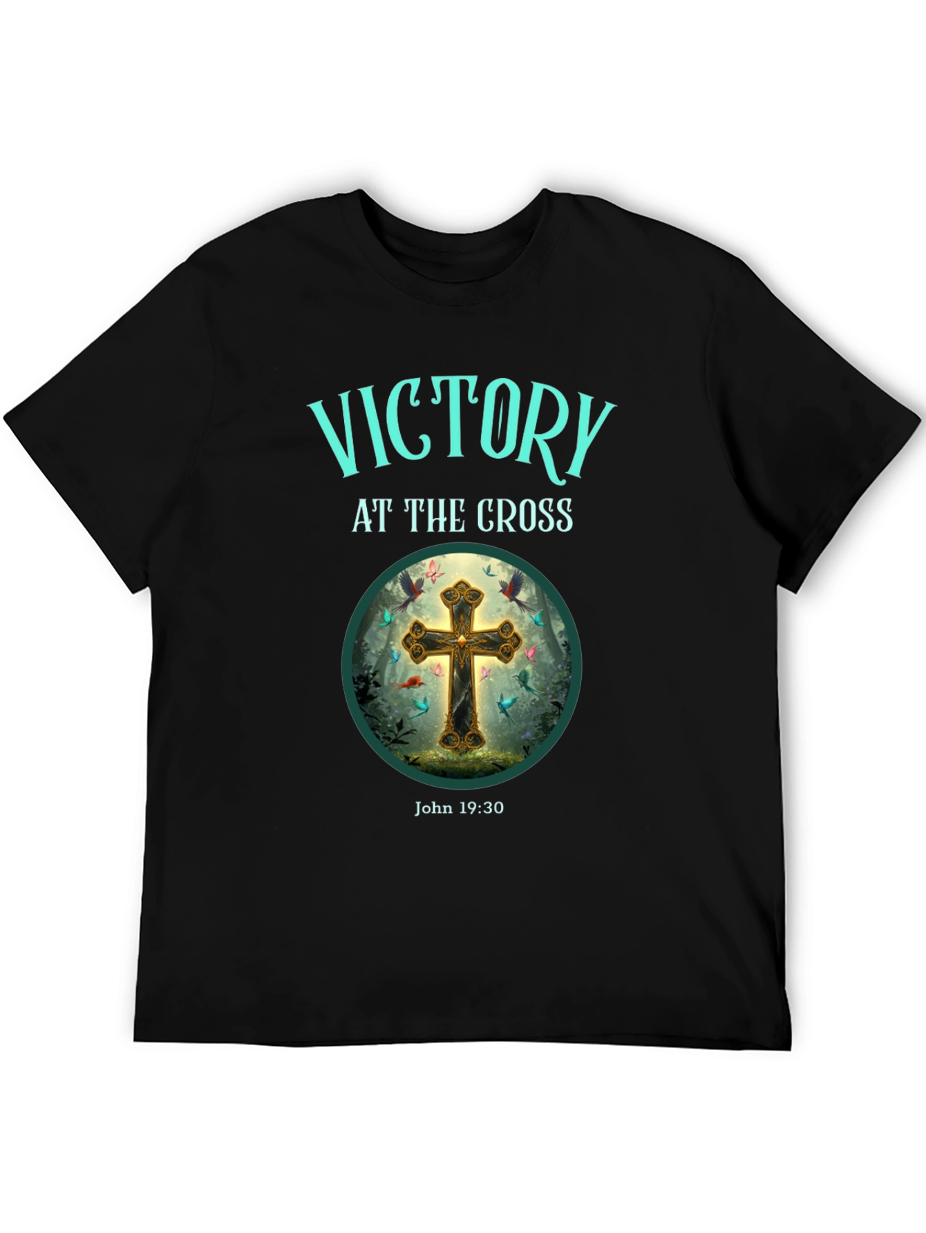Victory at the Cross Graphic Tee