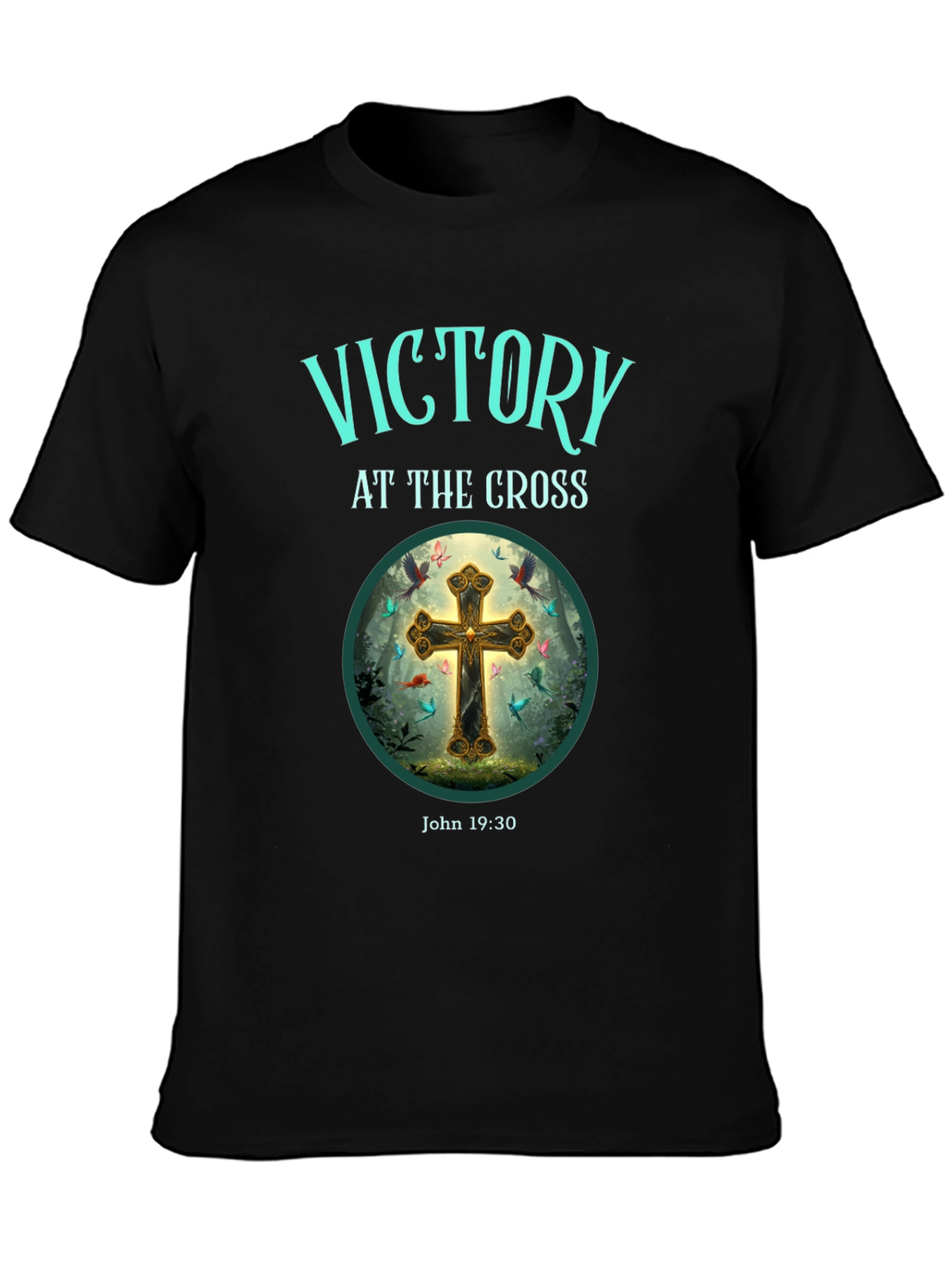 Victory at the Cross Graphic Tee