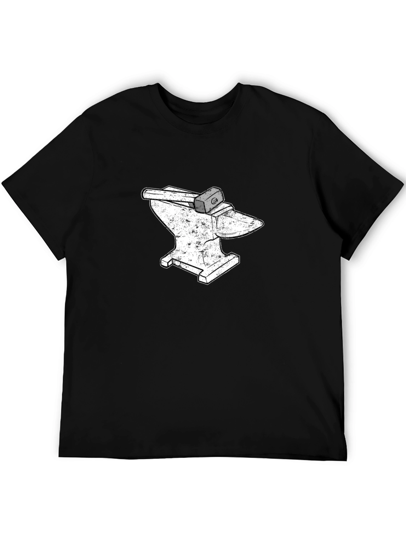 Blacksmith Anvil & Hammer Graphic Tee