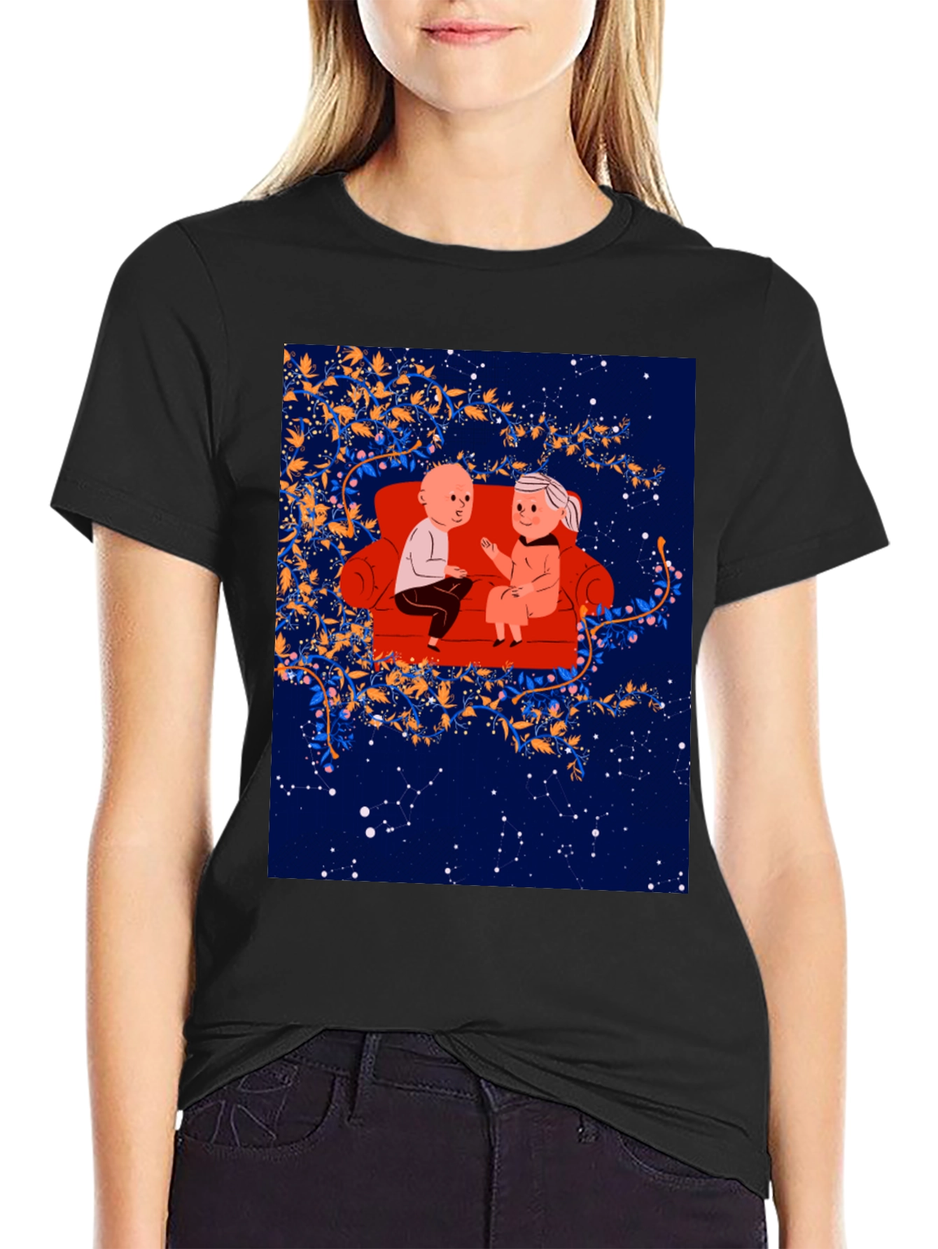 Cartoon Couple T-Shirt