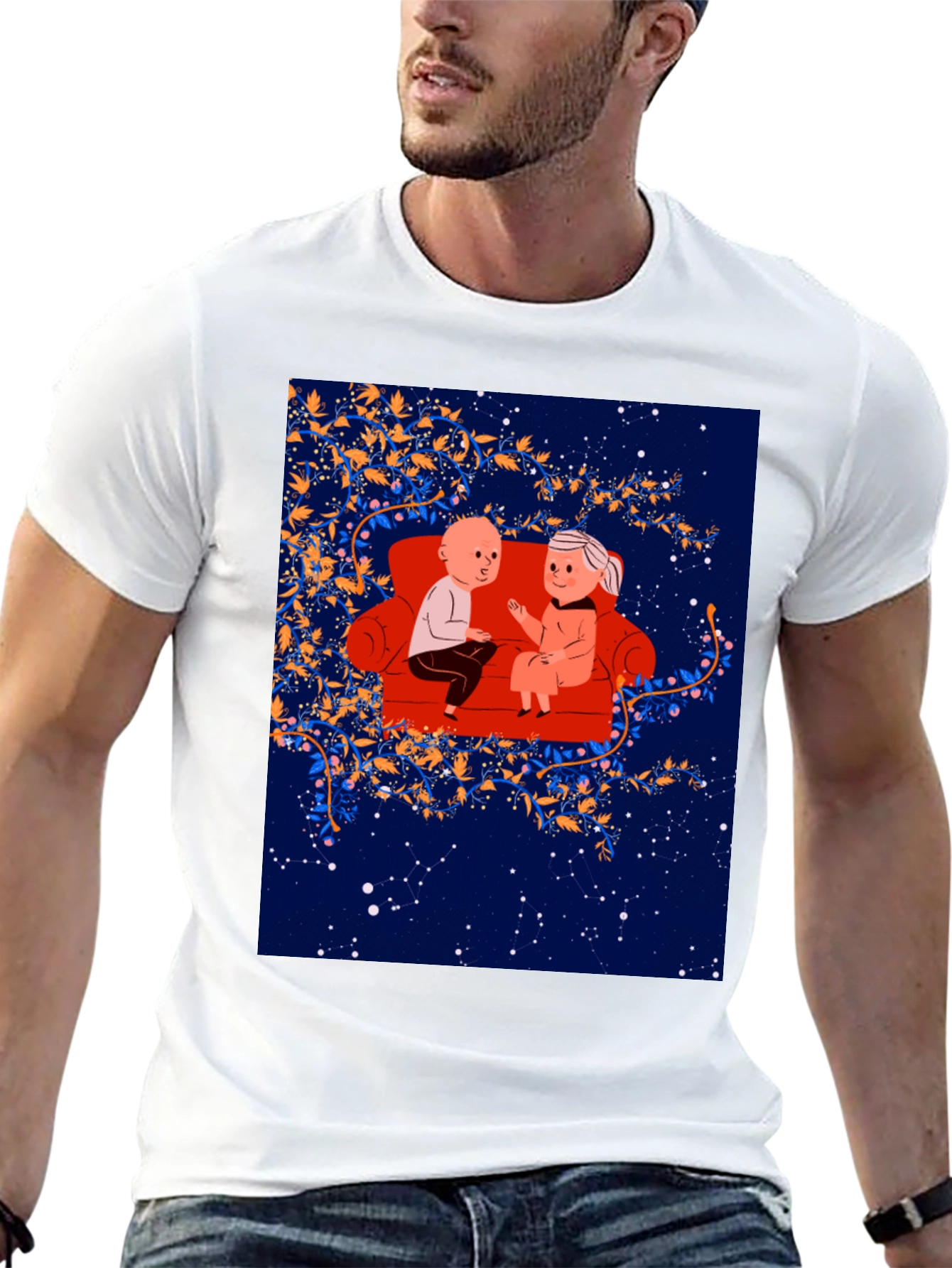 Cartoon Couple T-Shirt