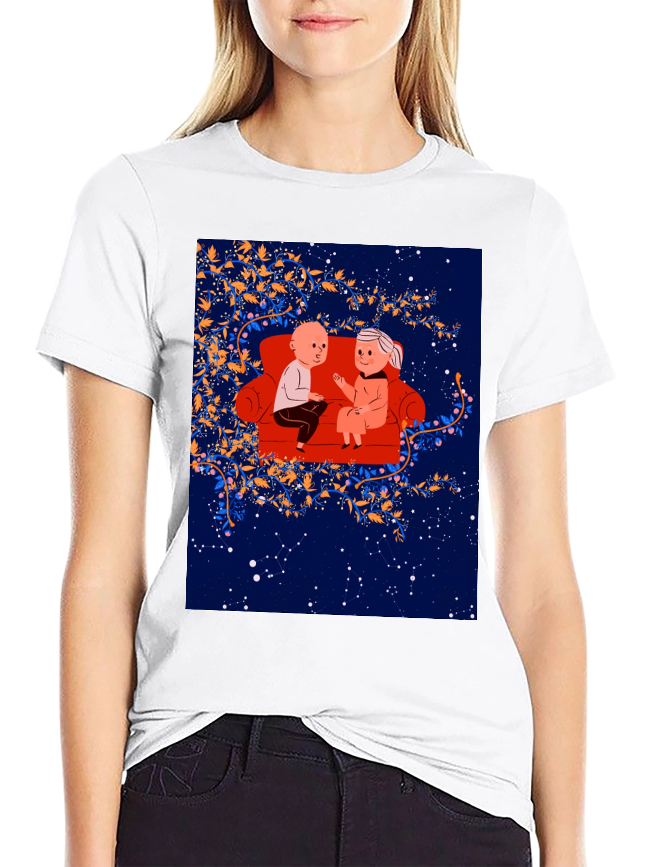 Cartoon Couple T-Shirt