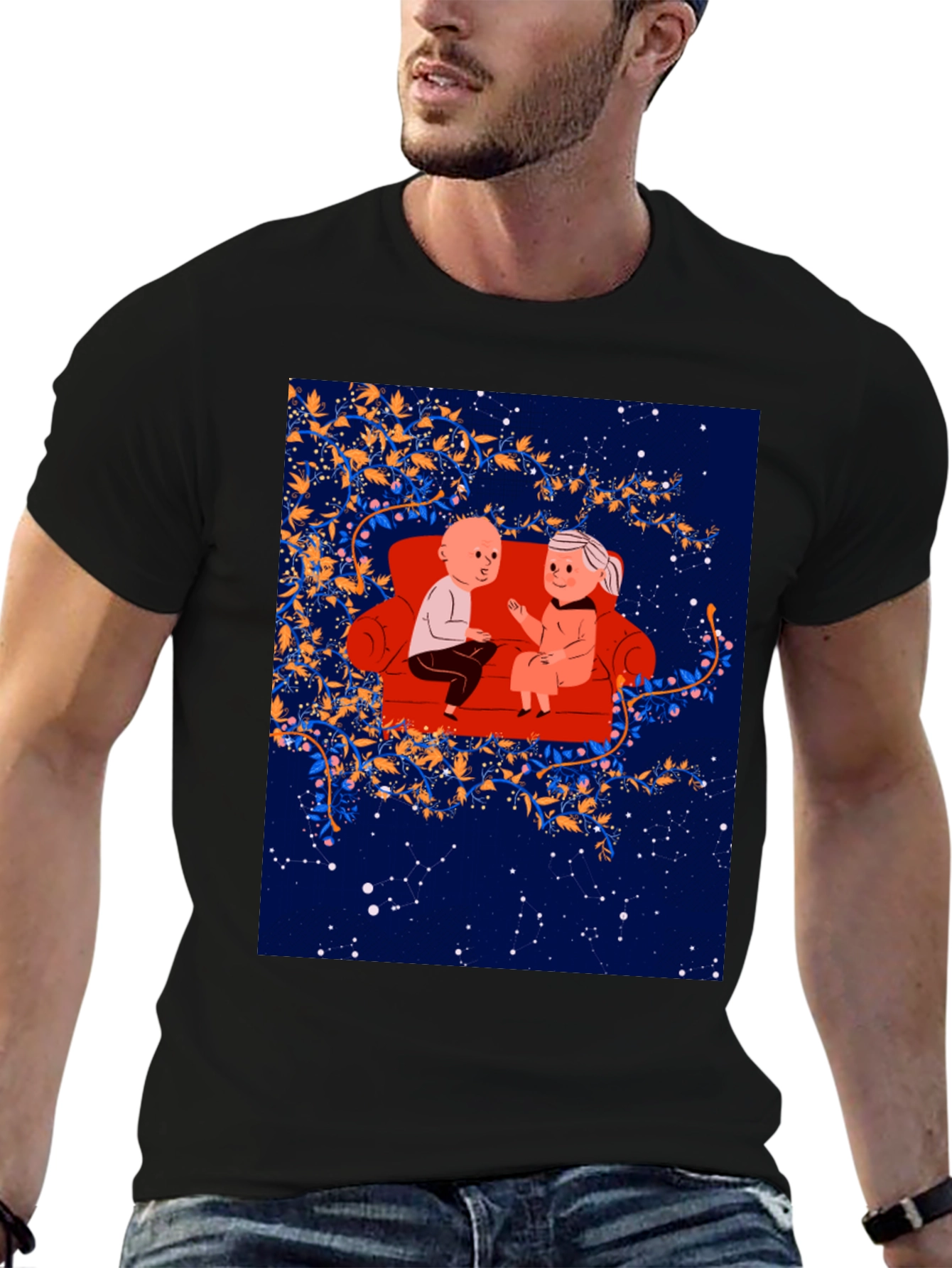 Cartoon Couple T-Shirt