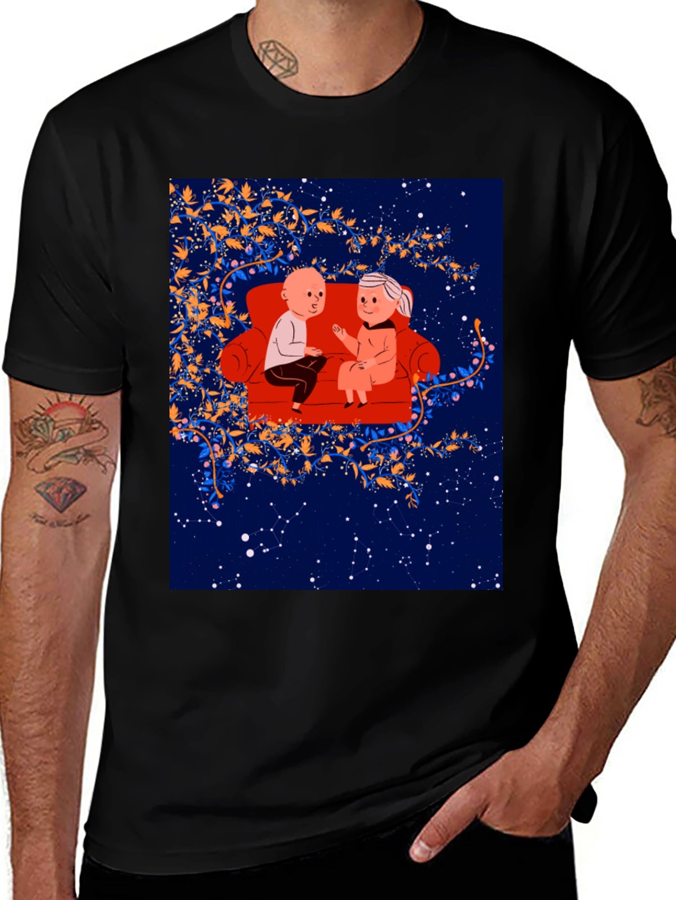 Cartoon Couple T-Shirt