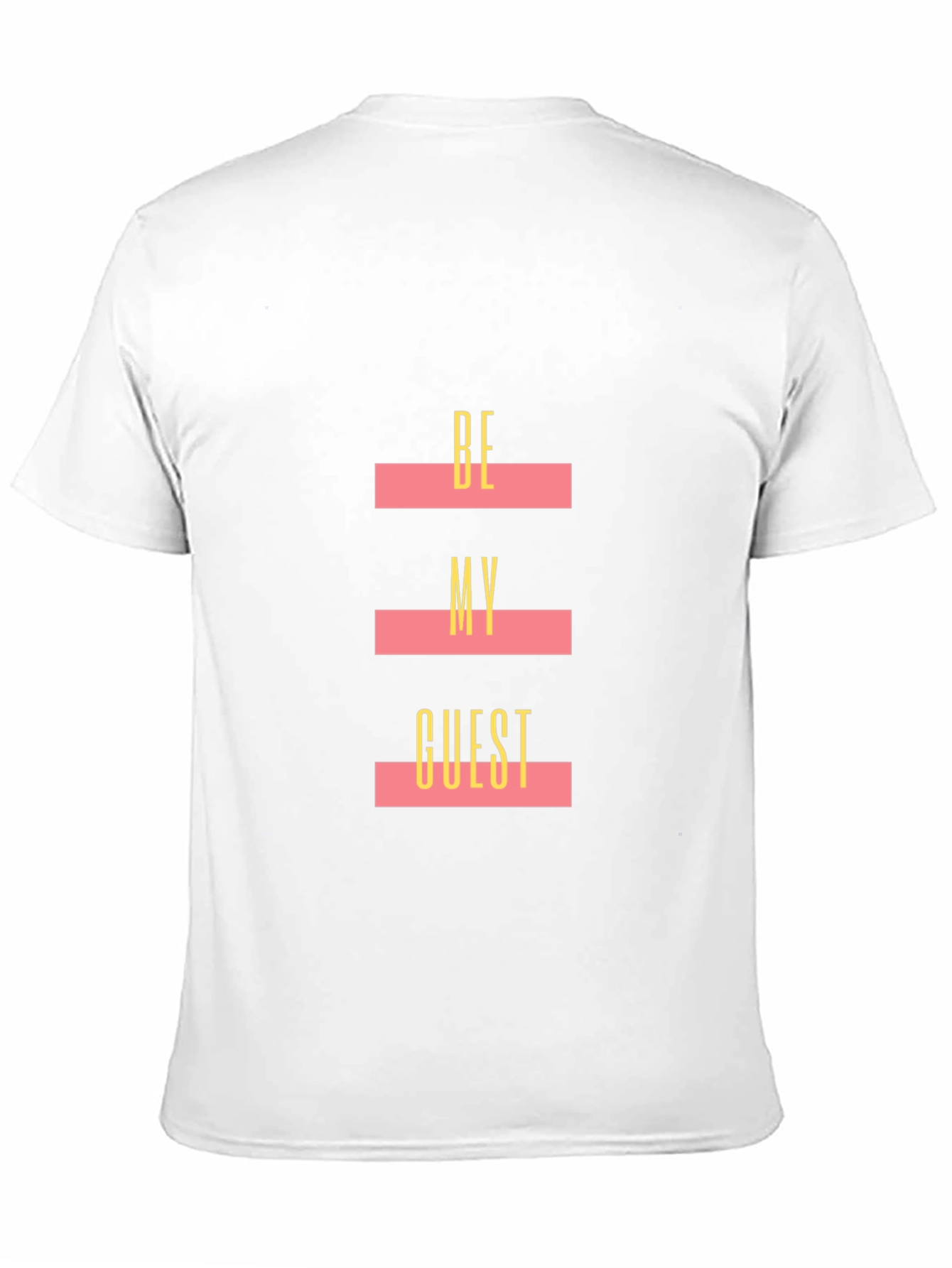 Be My Guest Graphic Tee - Soft Cotton Blend