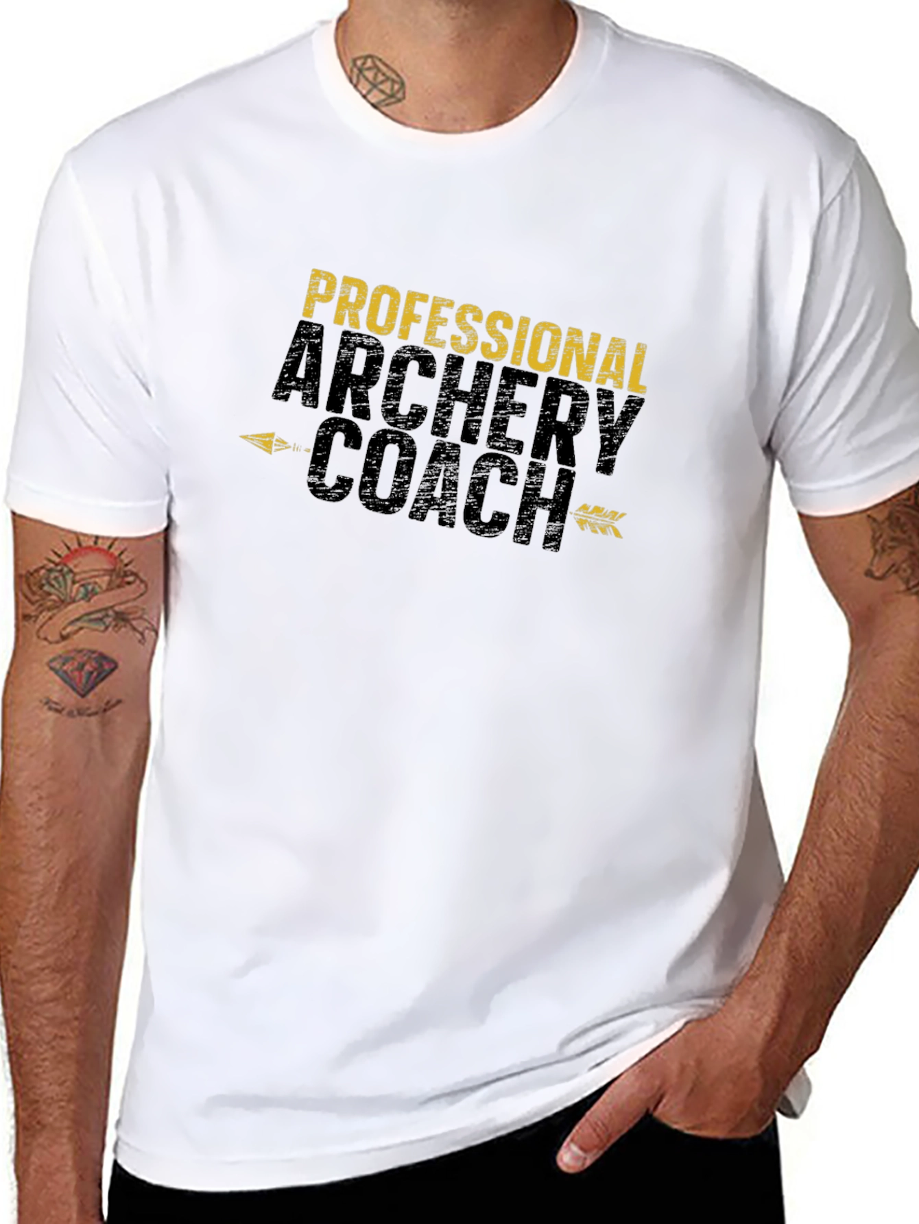Professional Archery Coach Graphic T-Shirt