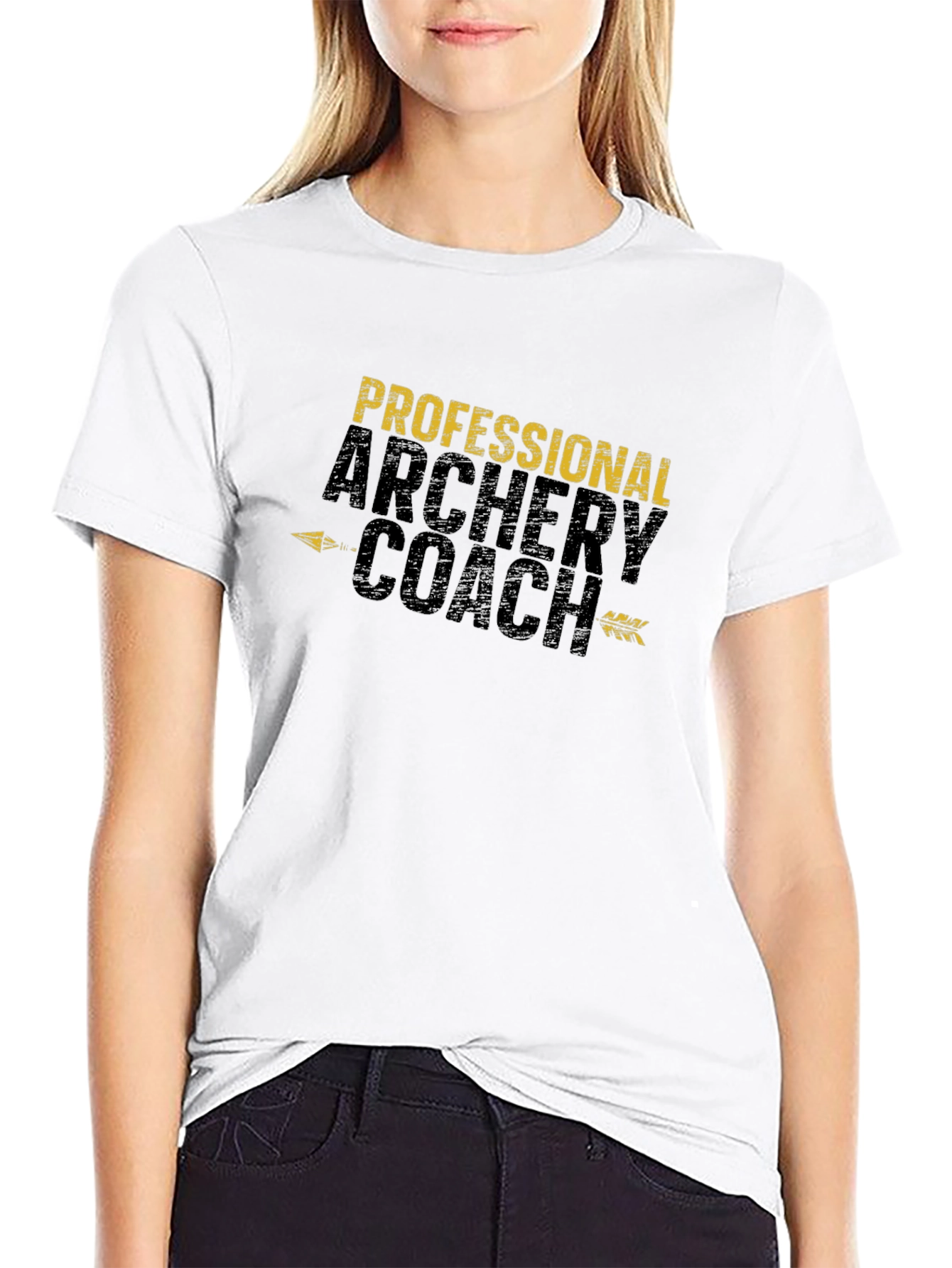 Professional Archery Coach Graphic T-Shirt