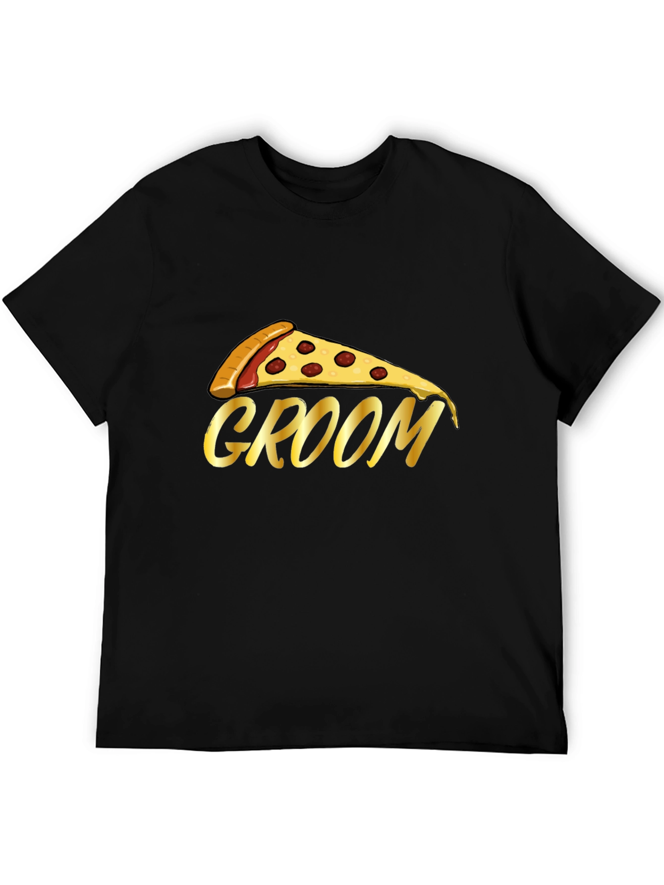 Pizza Groom T-Shirt - Bachelor Party Tee