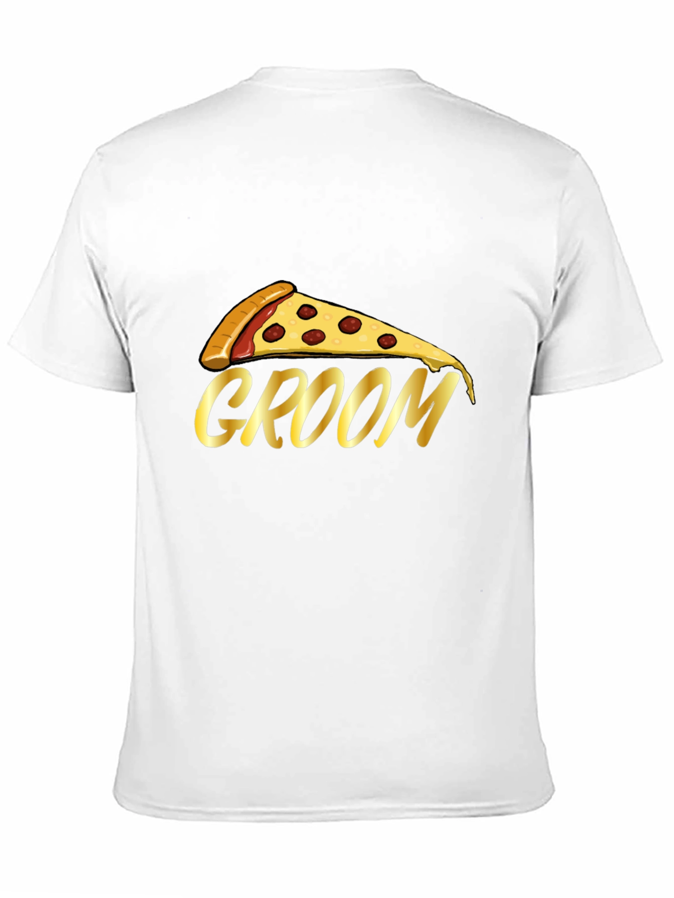 Pizza Groom T-Shirt - Bachelor Party Tee