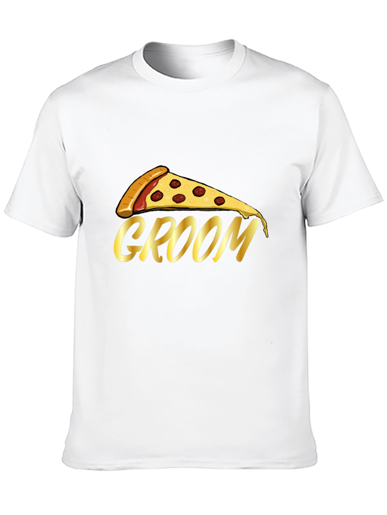 Pizza Groom T-Shirt - Bachelor Party Tee